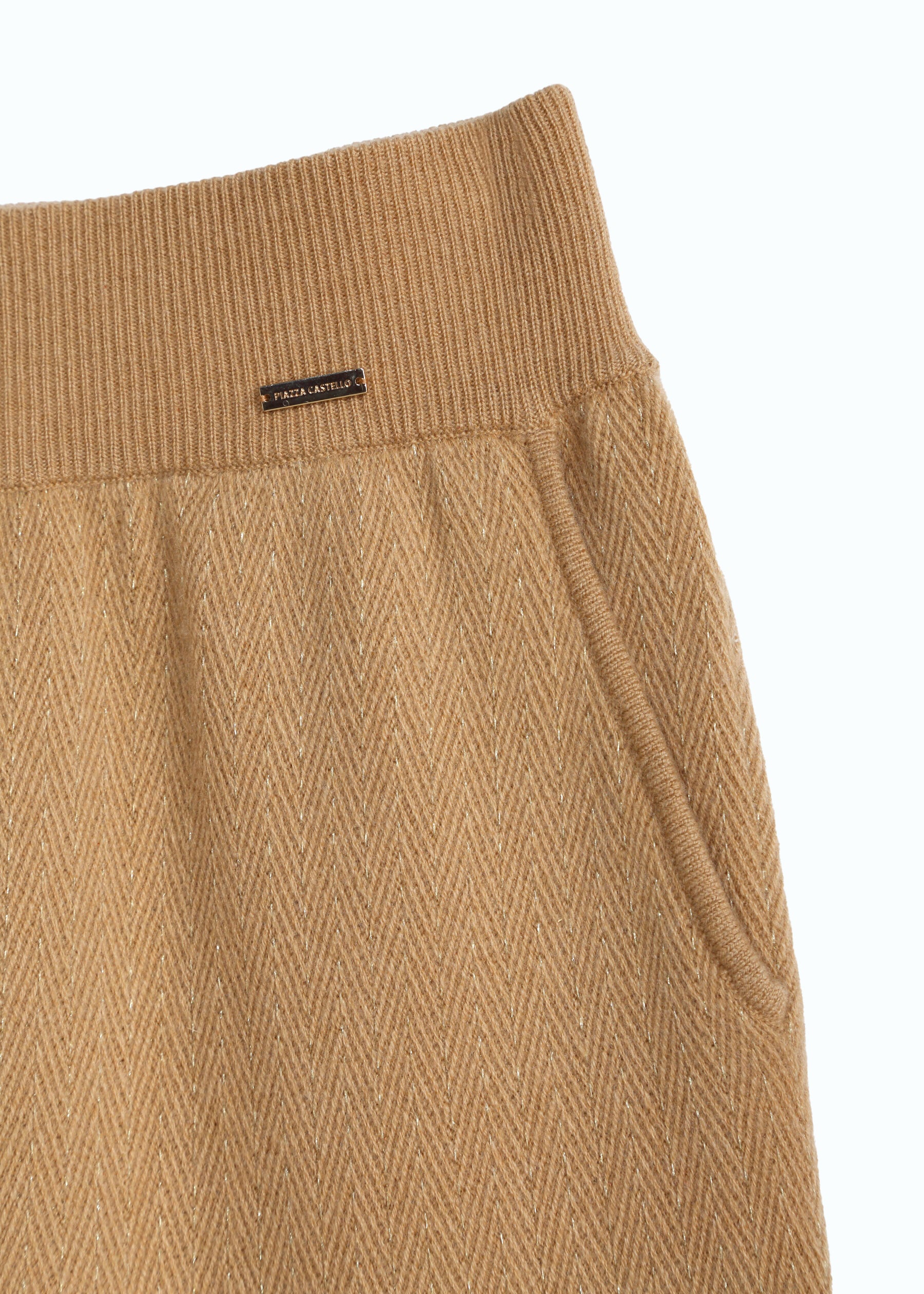 Arioso Wide-Leg Cashmere Trousers