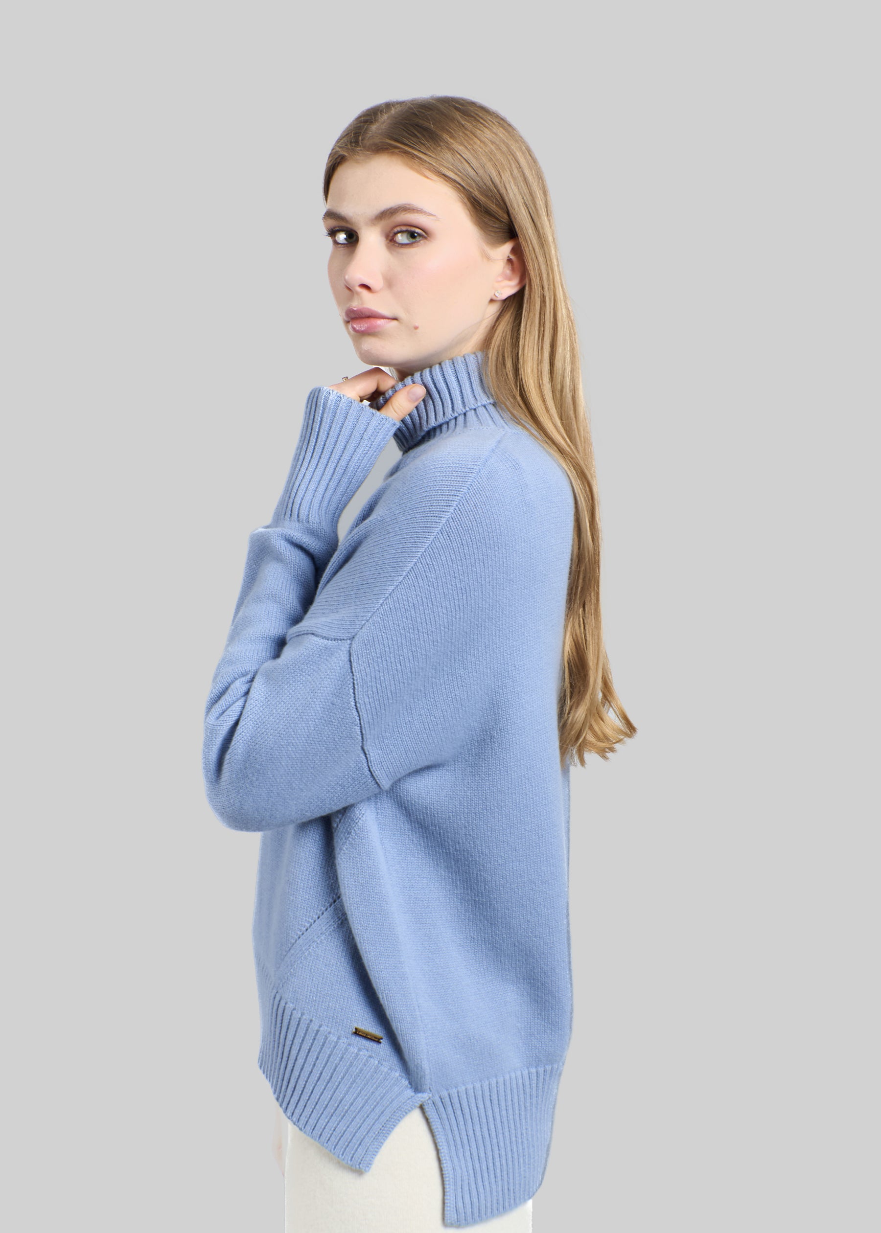 Corto High Neck Cashmere Jumper