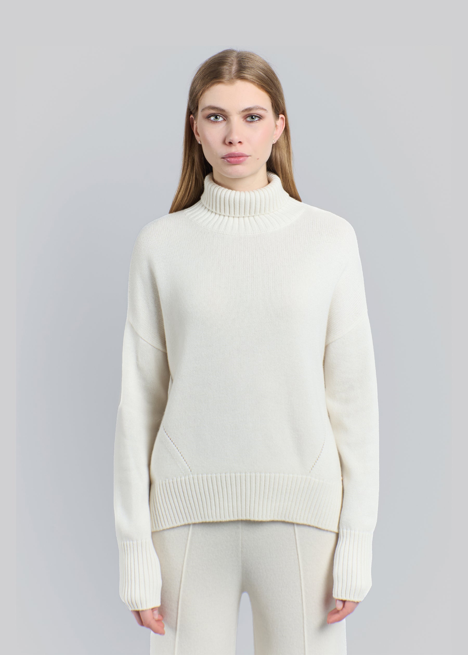 Corto High Neck Cashmere Jumper