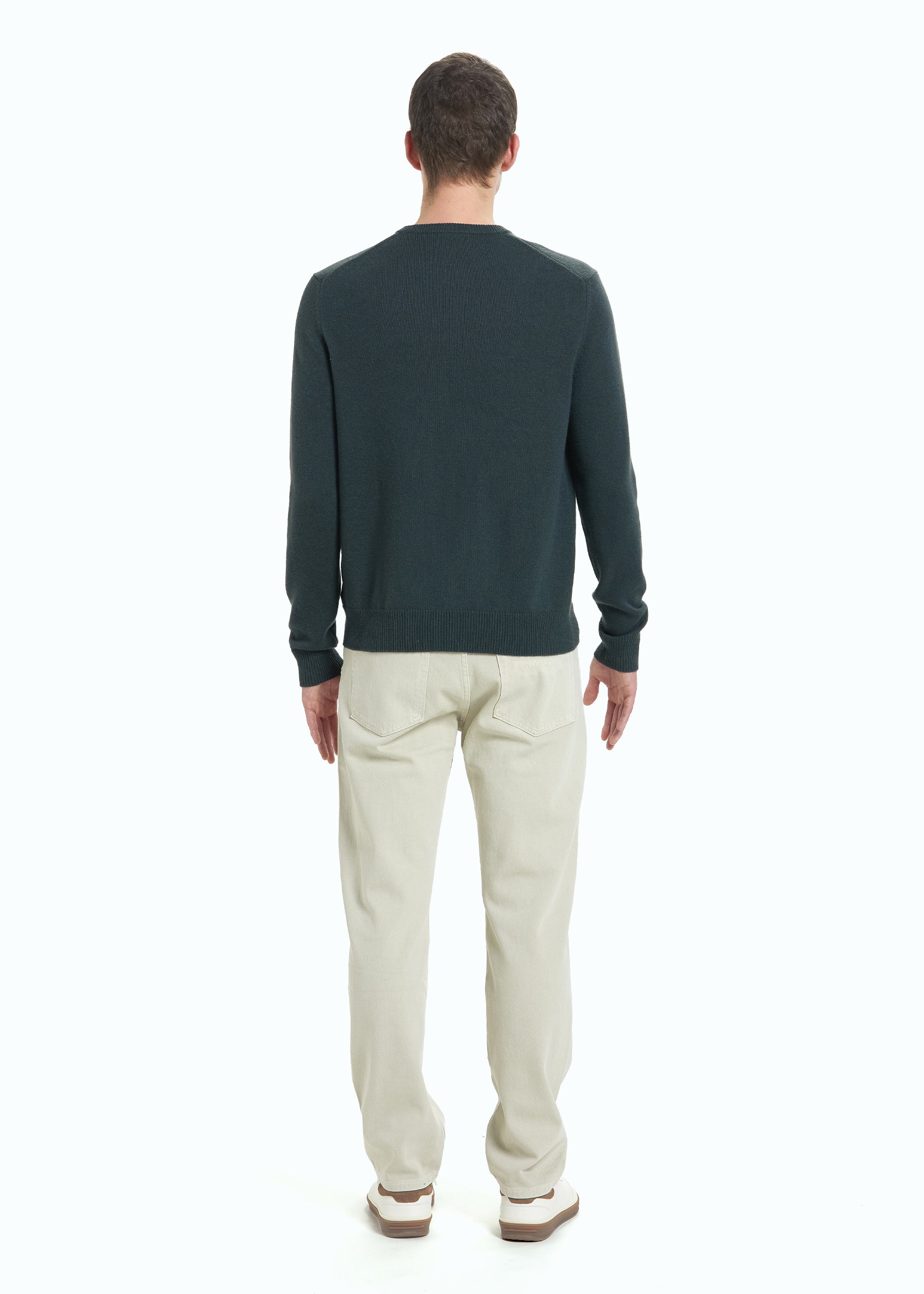Giostra Men's Polo Intarsia Jumper