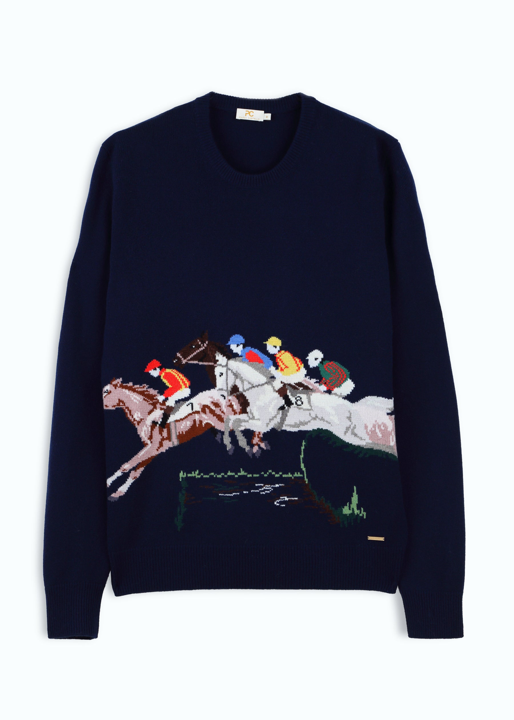 Bravura Men's Intarsia Jumper