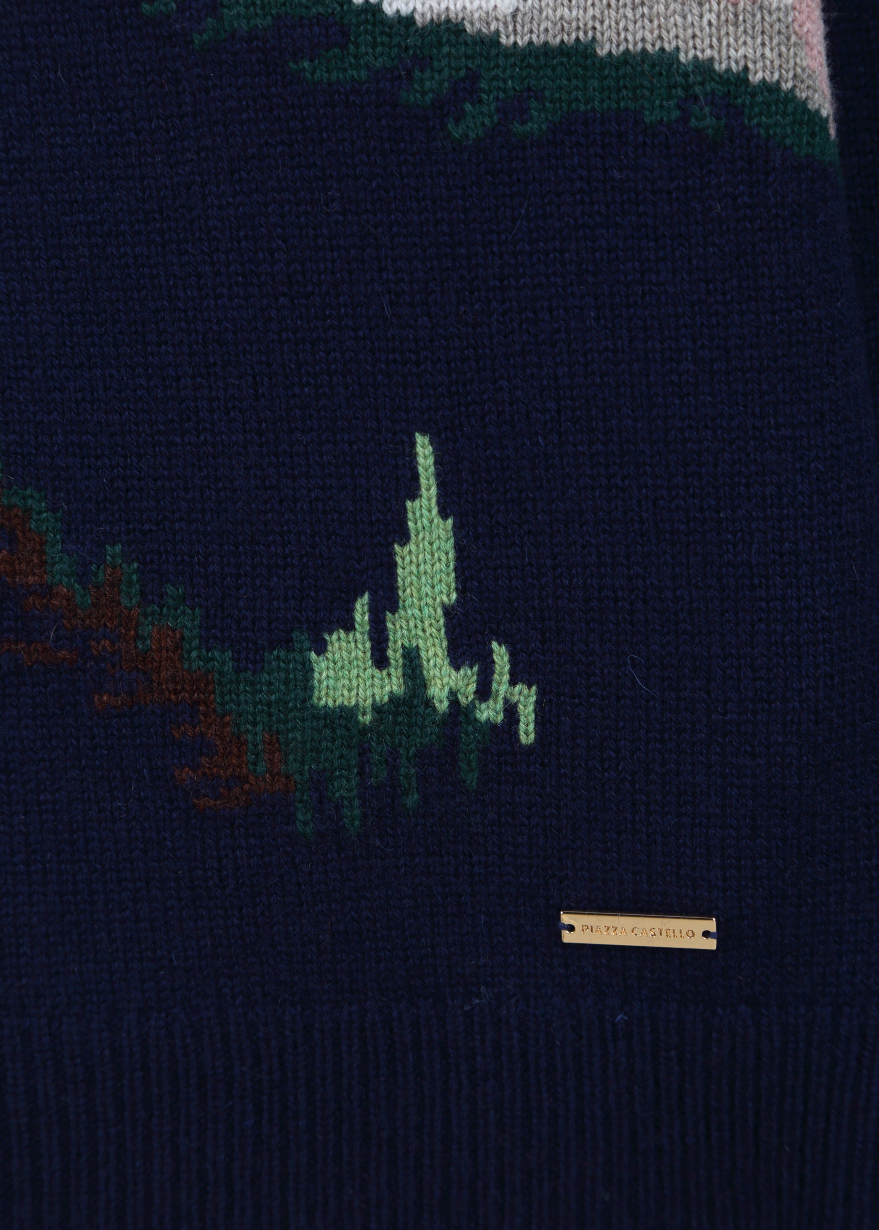 Bravura Men's Intarsia Jumper