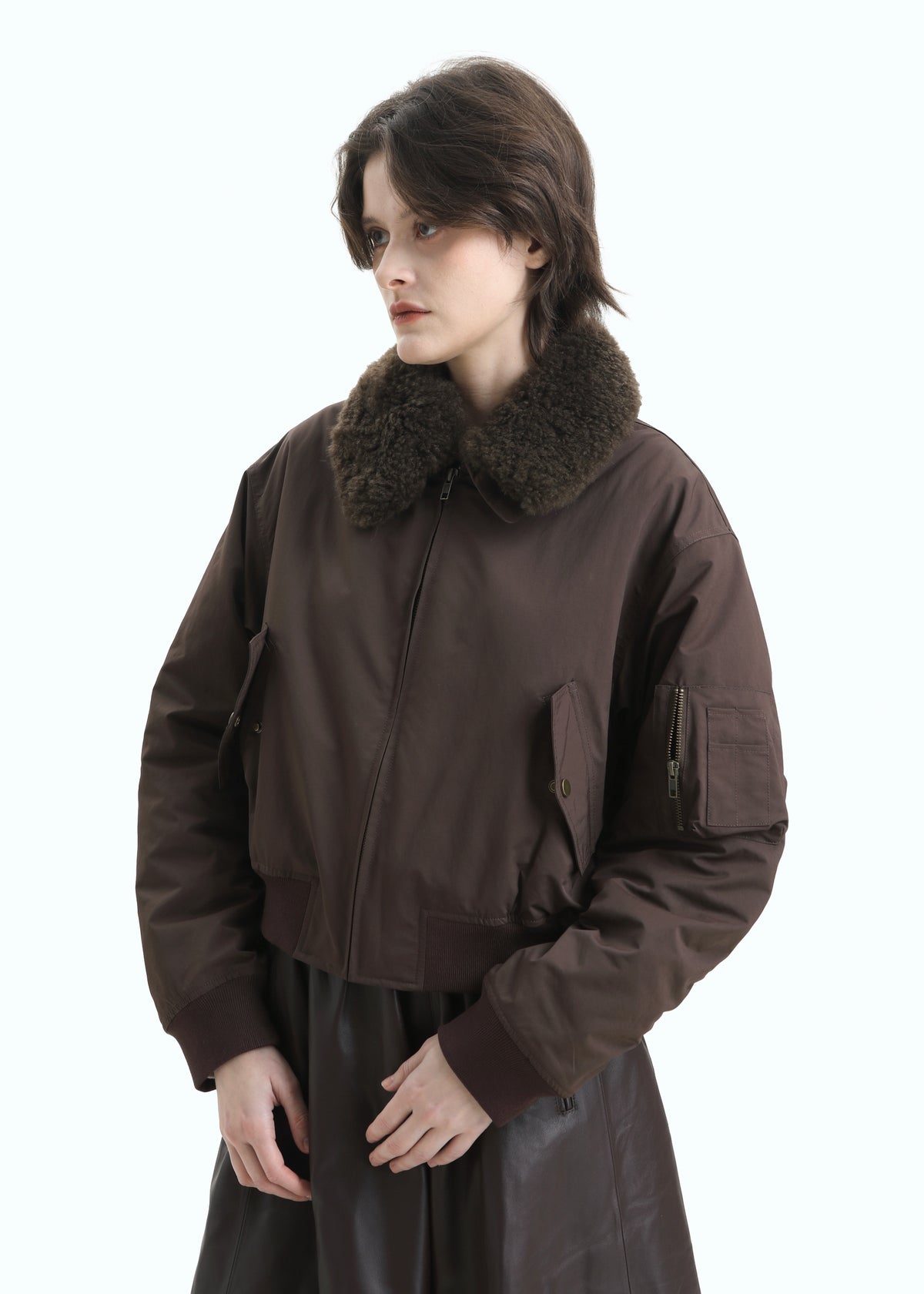 Feronia Down Bomber Jacket