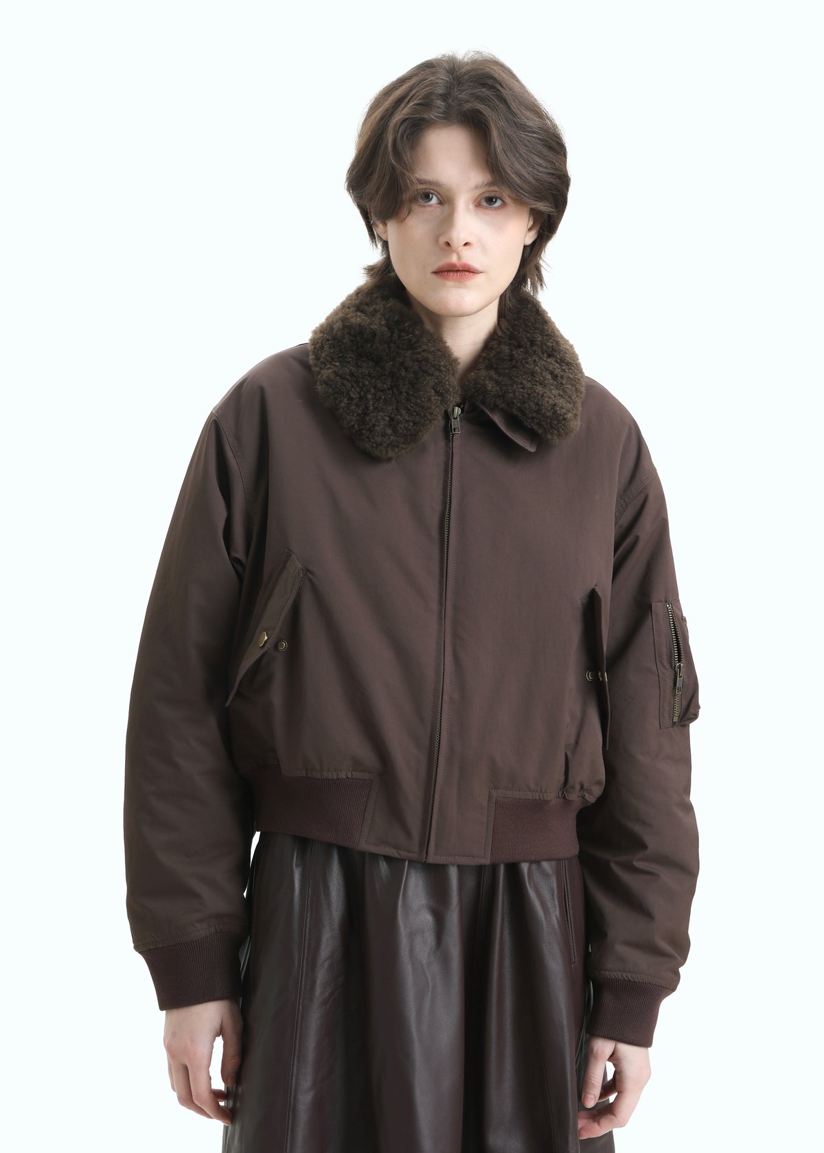 Feronia Down Bomber Jacket