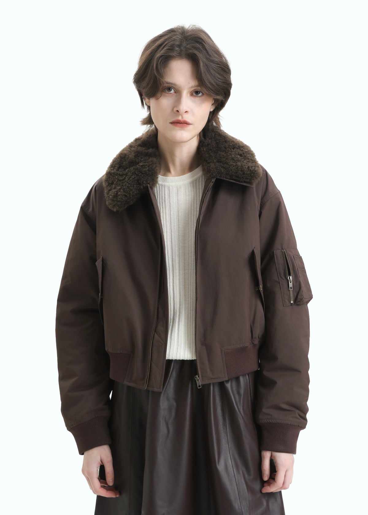 Feronia Down Bomber Jacket