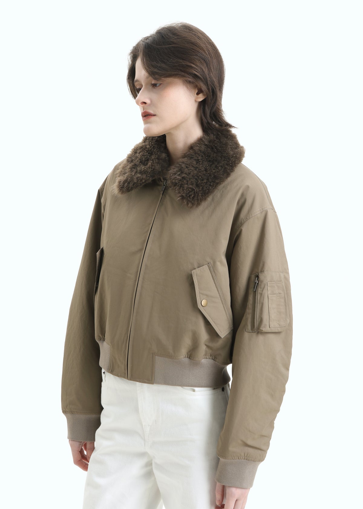 Feronia Down Bomber Jacket