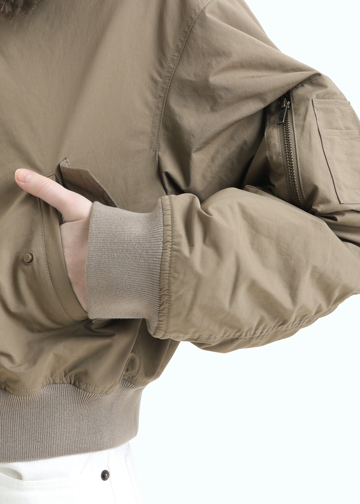Feronia Down Bomber Jacket