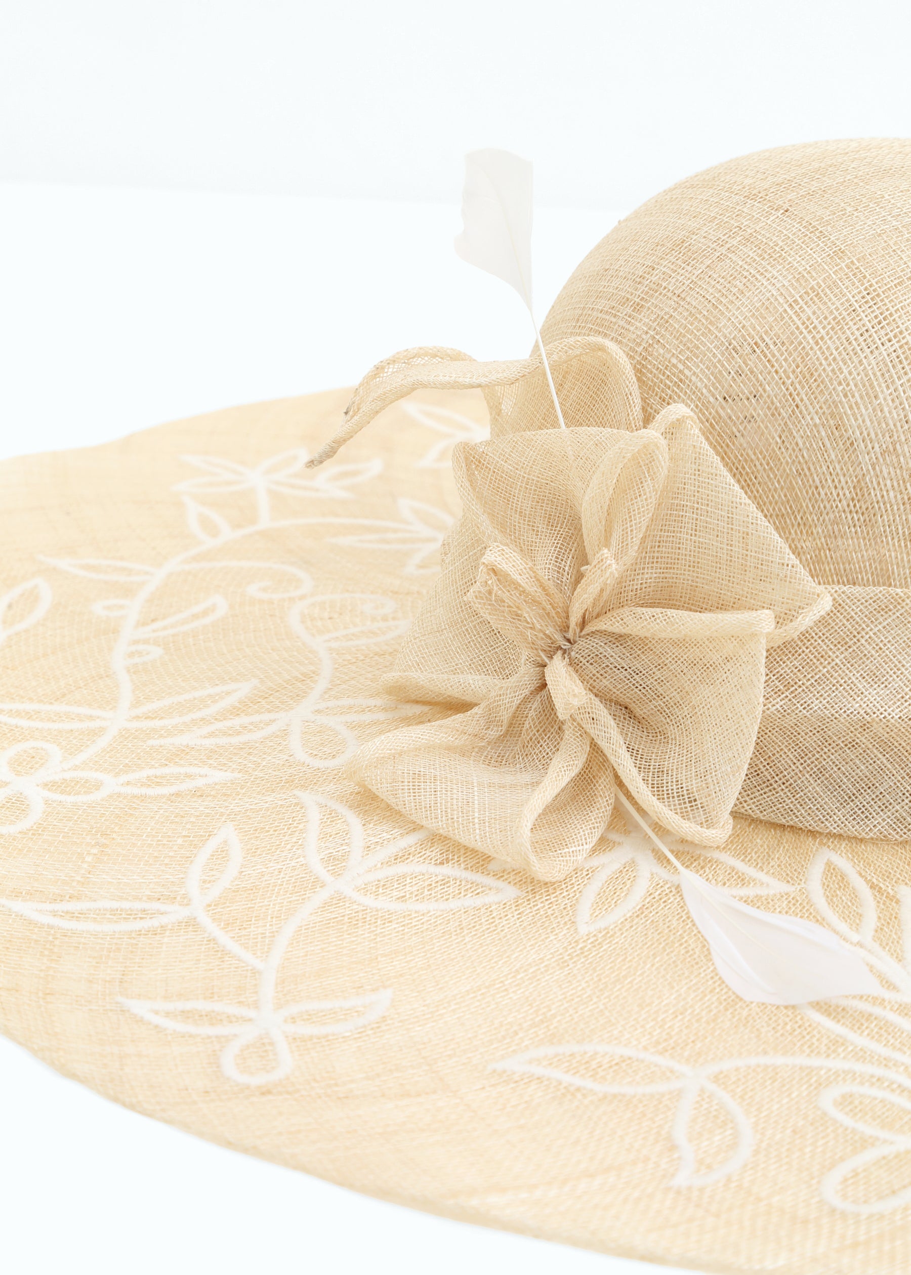 Fiorame Embroidered Sun Hat