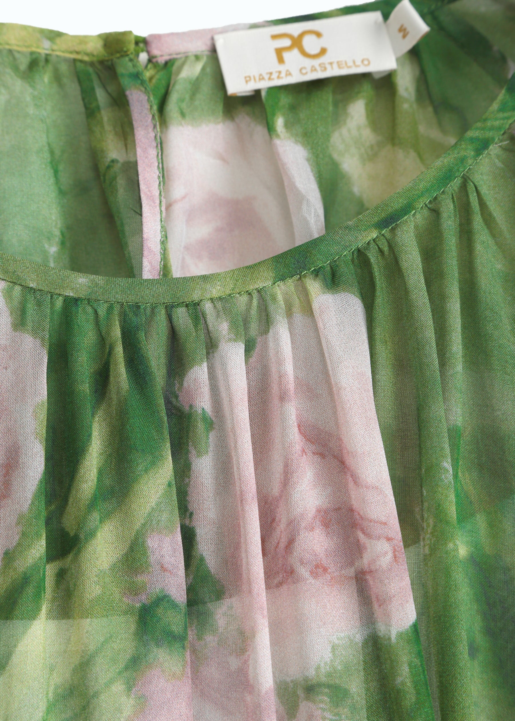 Verdeluce Rosa Silk Dress