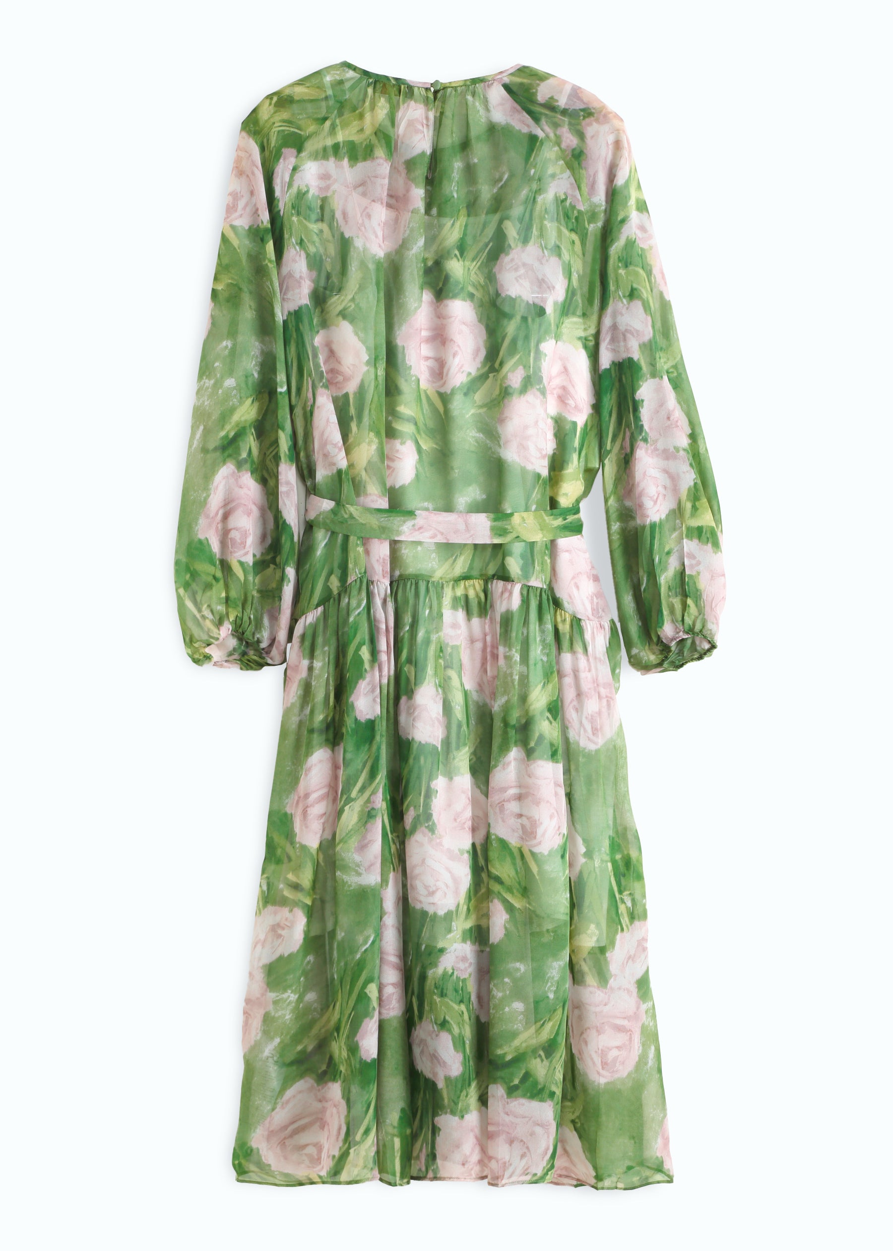Verdeluce Rosa Silk Dress