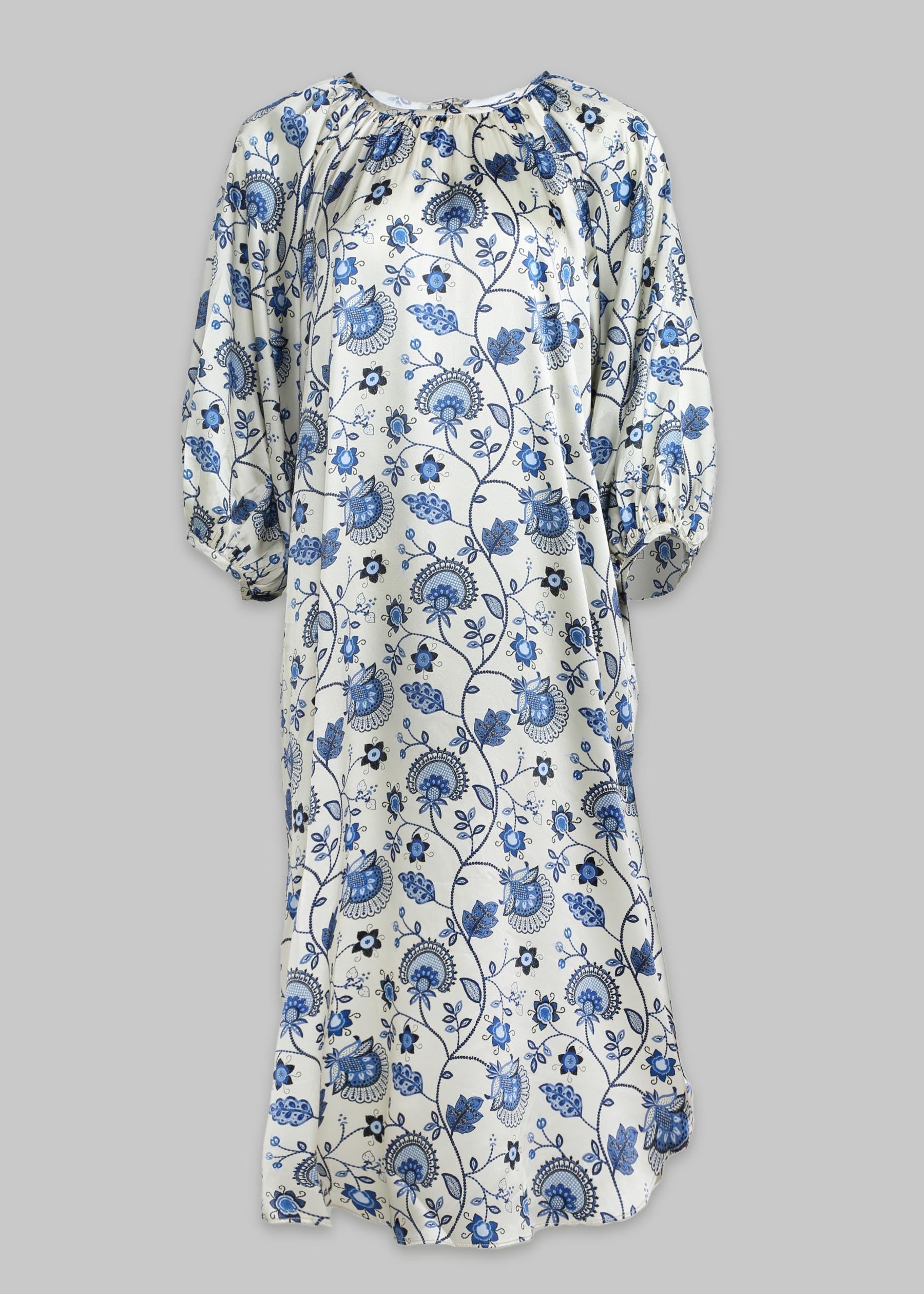 Ventaglio Silk Dress