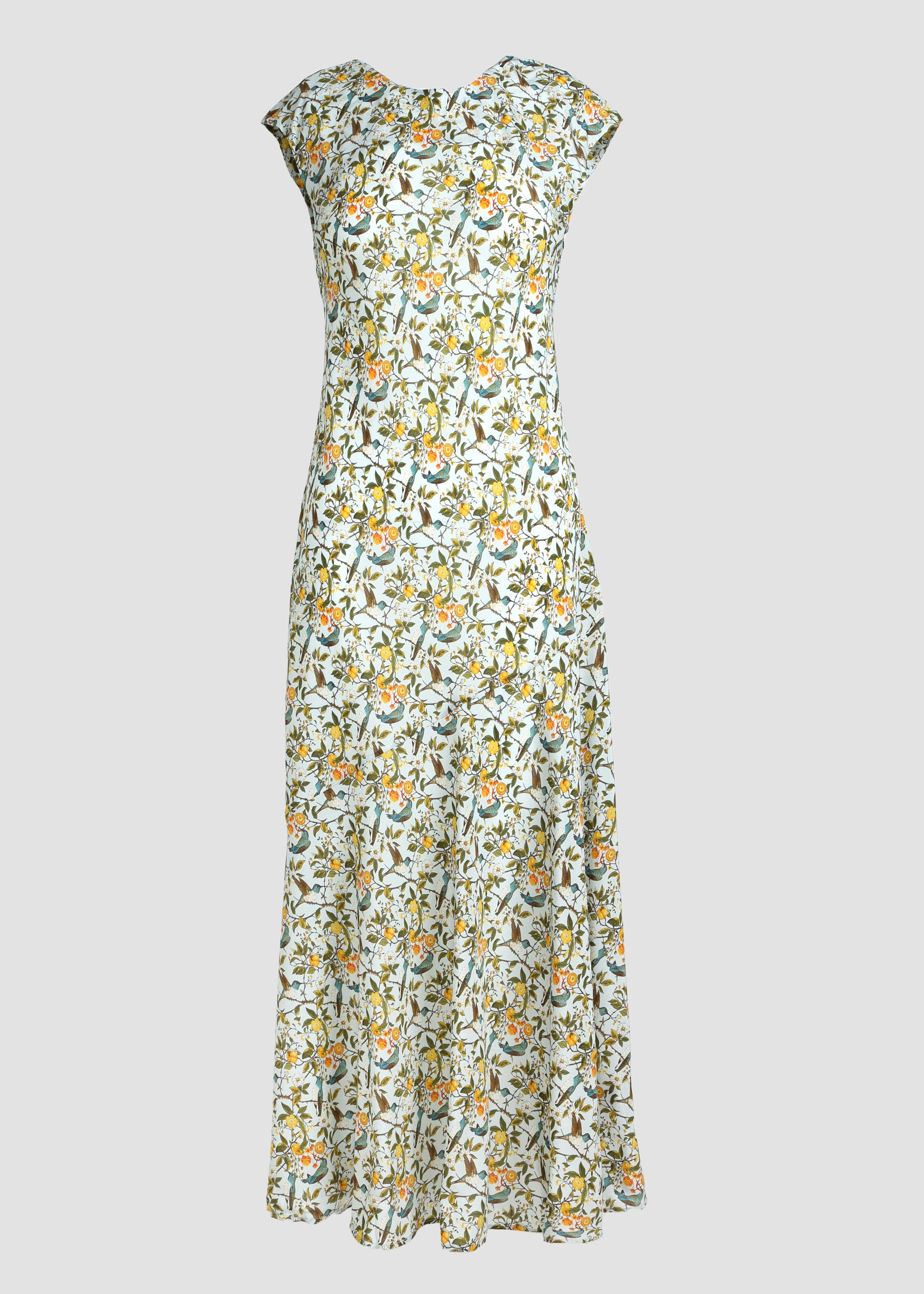 Lilia Sleeveless Silk Dress