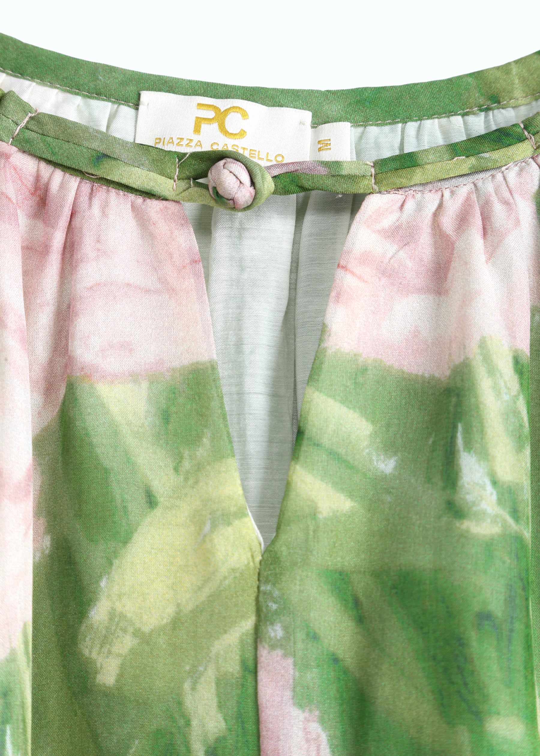 Verdeluce Rosa Silk Blouse