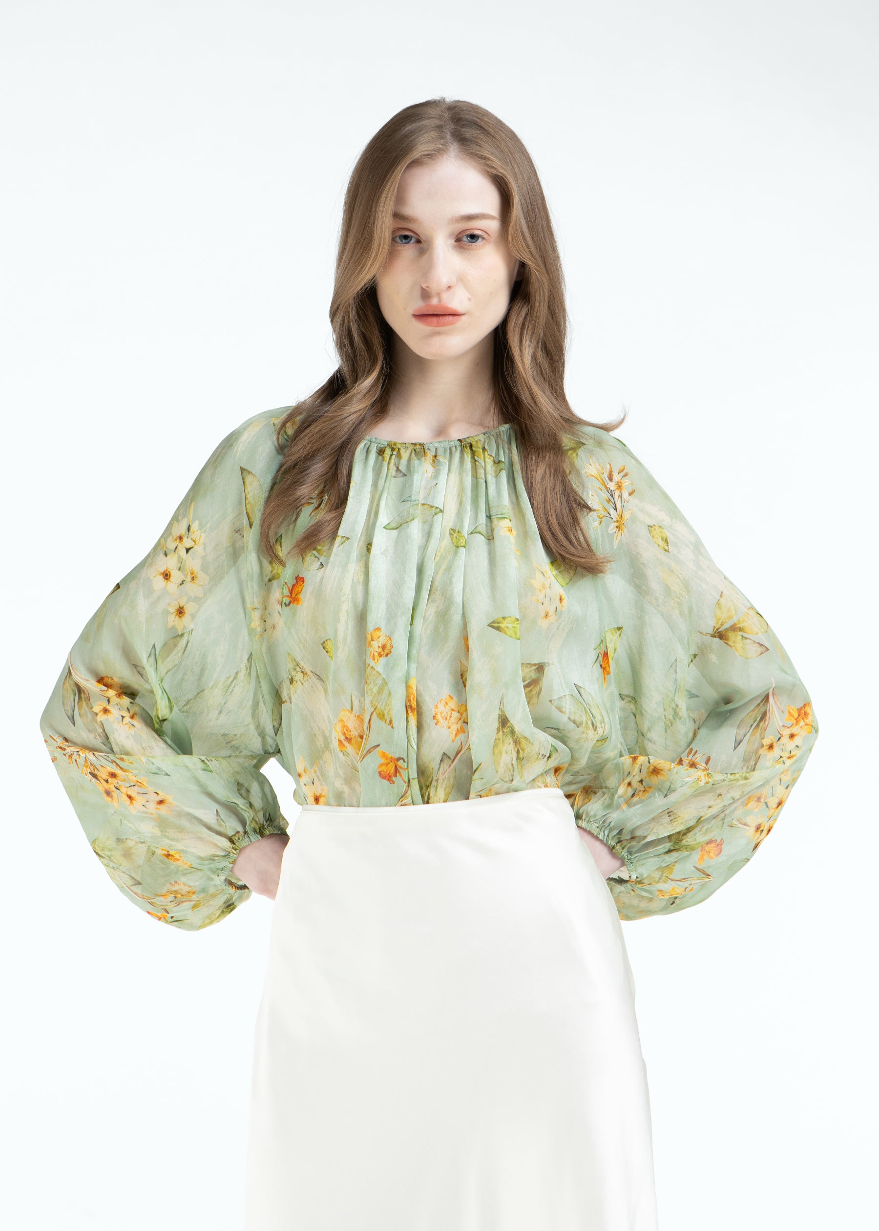 Alvea Silk Blouse