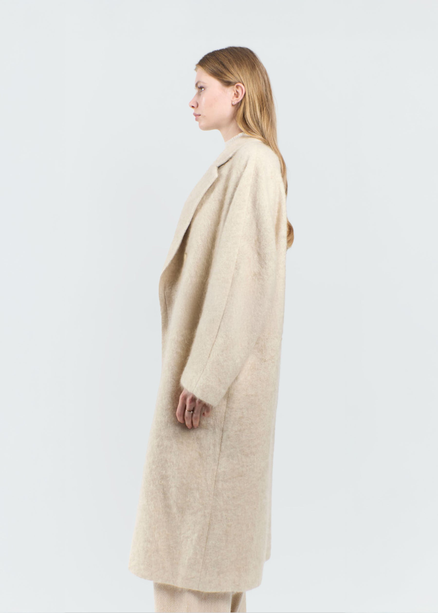 Nebbia Brushed-Finish Cashmere Coat