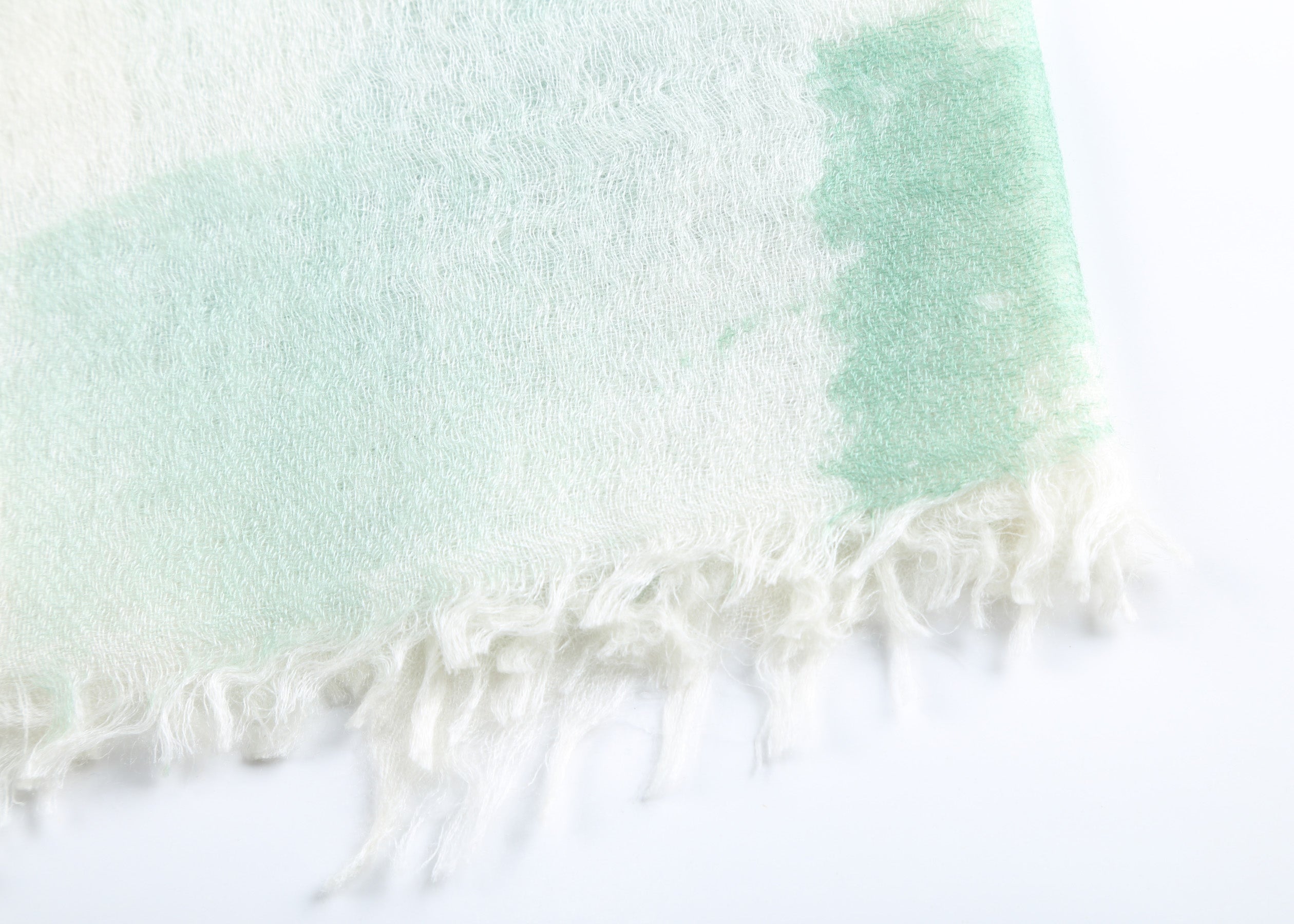 Nuvola Cashmere Shawl with Hand Drawn Print RZH-230018