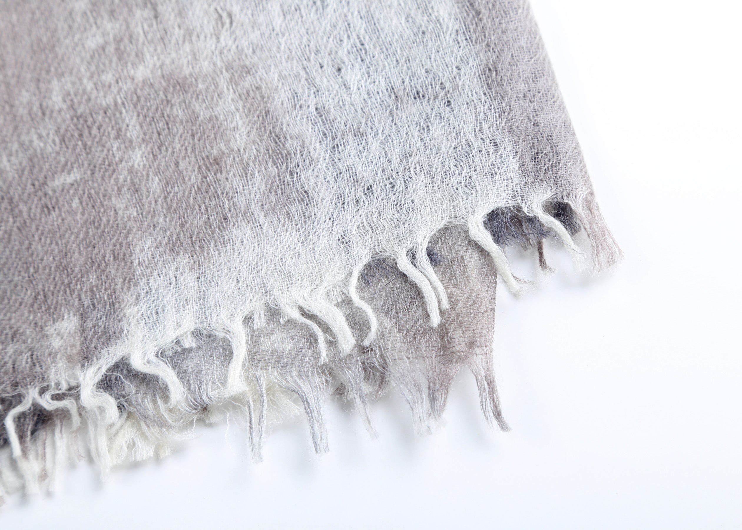 Nuvola Cashmere Shawl with Hand Drawn Print RZH-230018