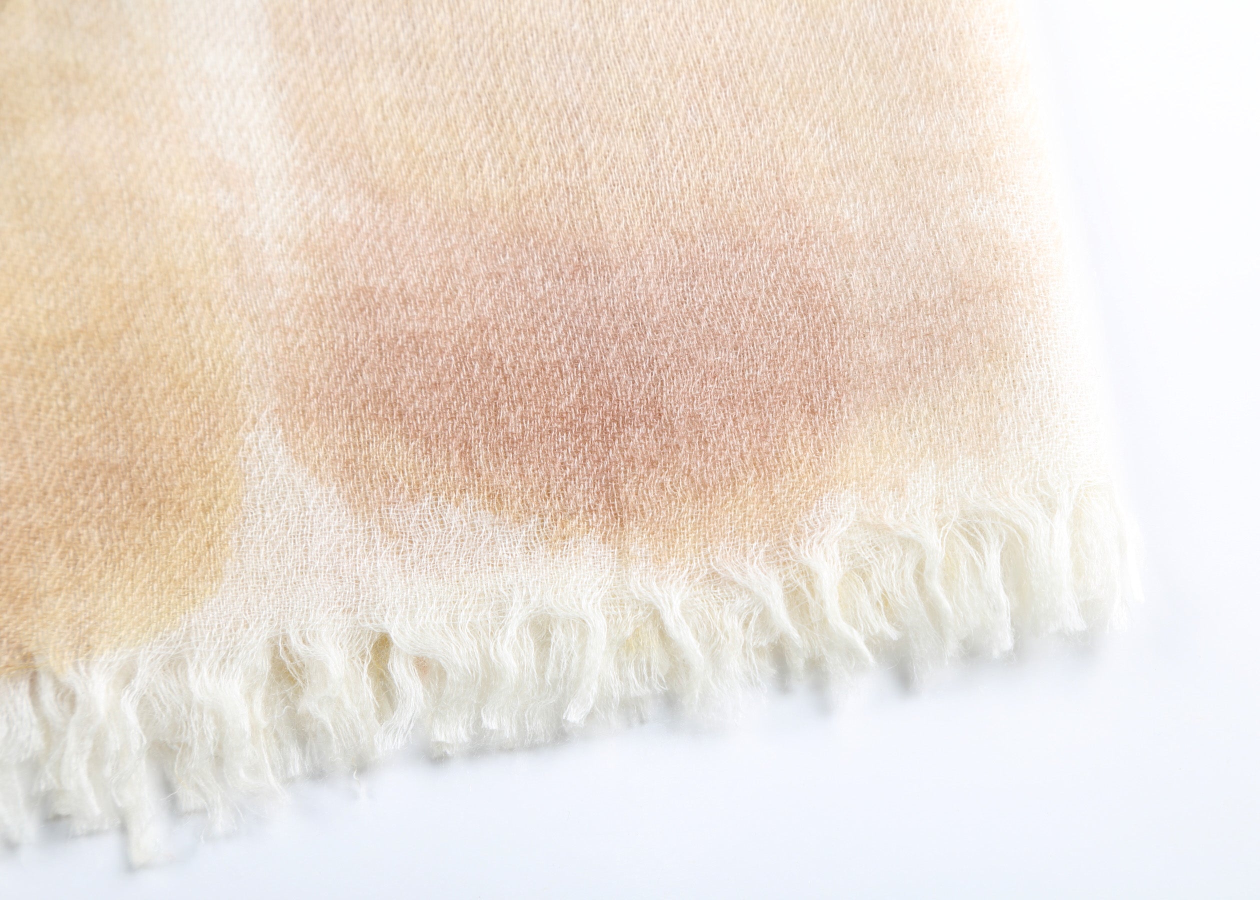 Nuvola Cashmere Shawl with Hand Drawn Print RZH-230018