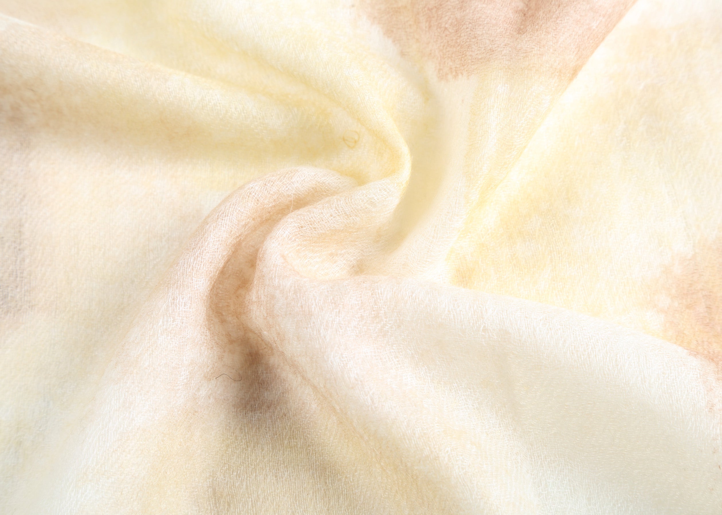 Nuvola Cashmere Shawl with Hand Drawn Print RZH-230018