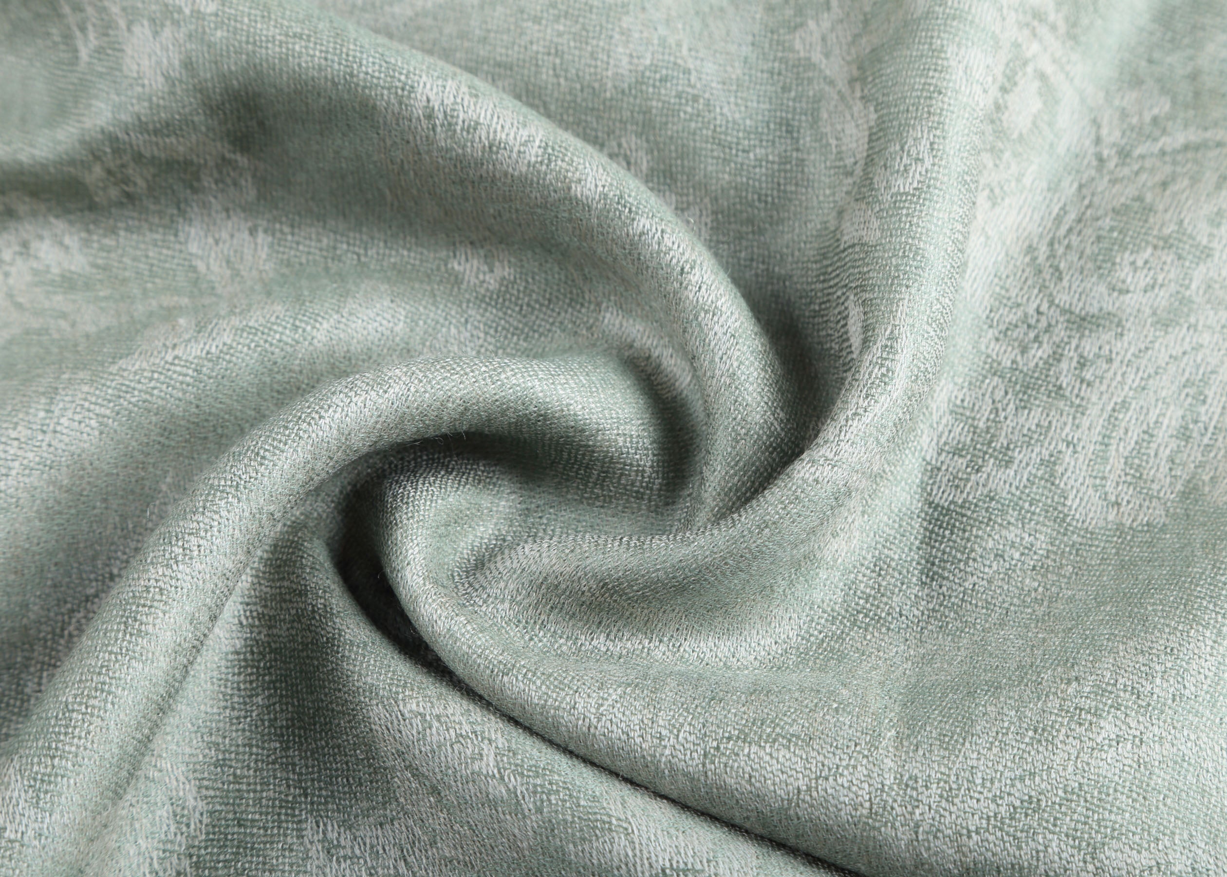 Flower Jacquard Cashmere Scarf