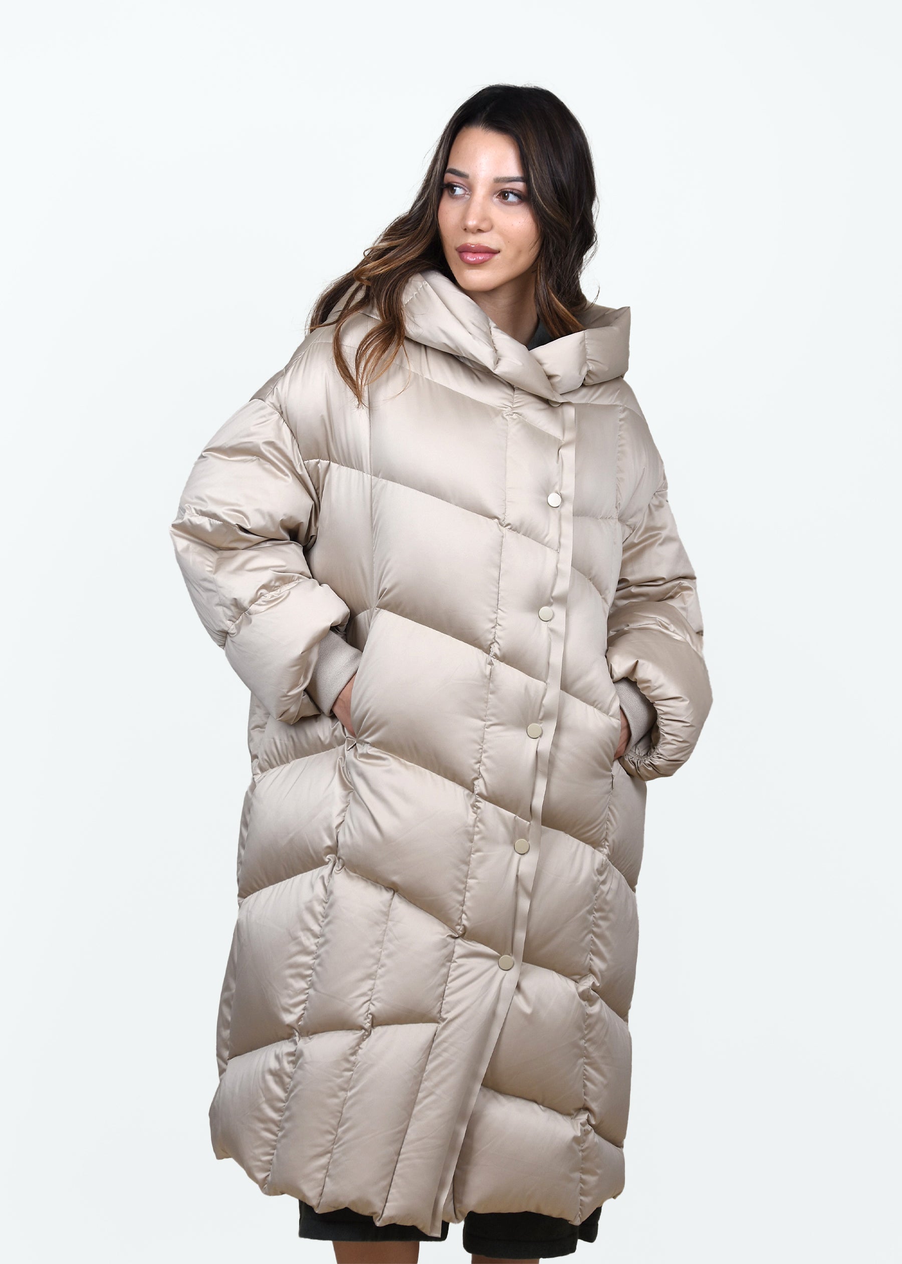 Alpina Quilted Parka Down Coat