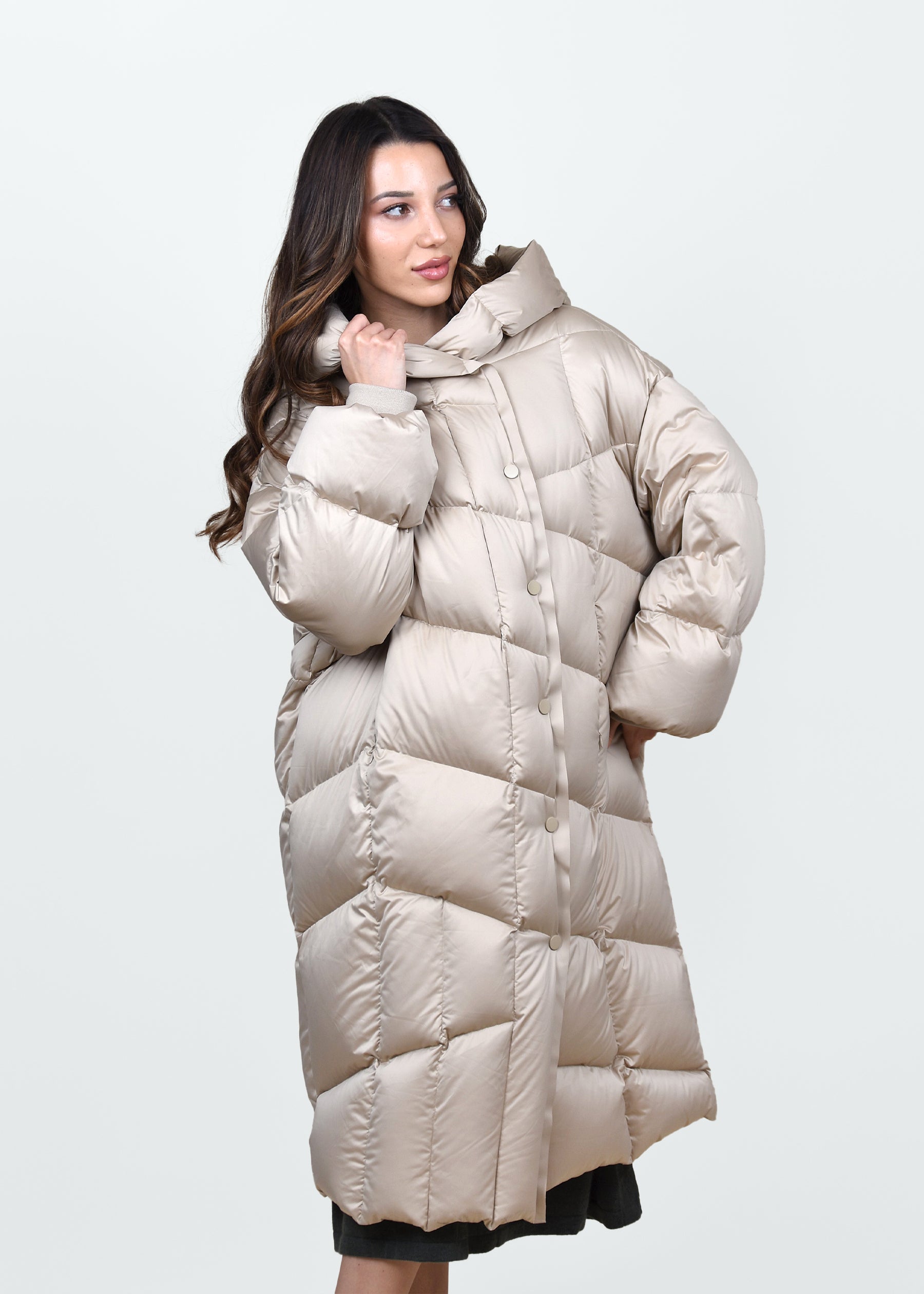 Alpina Quilted Parka Down Coat