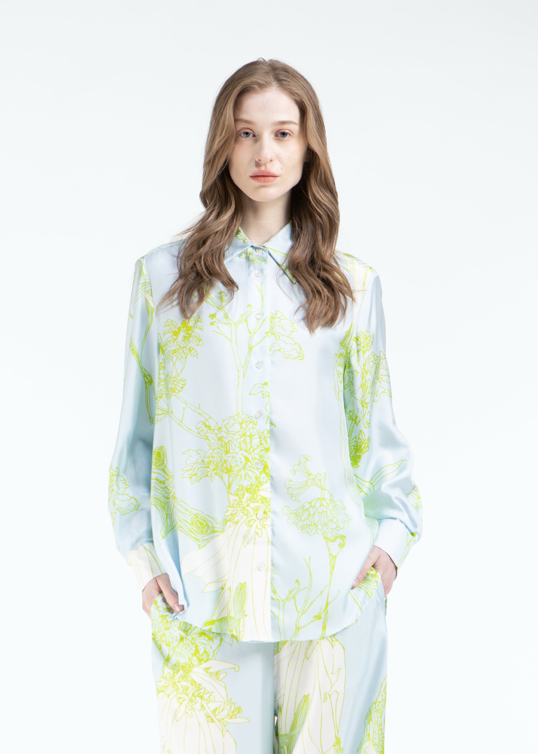 Rinascita Oversized Eco-Silk Shirt