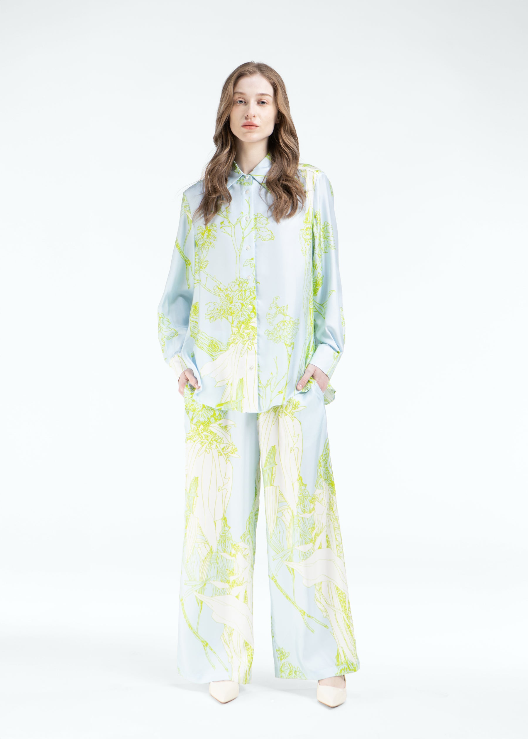 Rinascita Oversized Eco-Silk Shirt