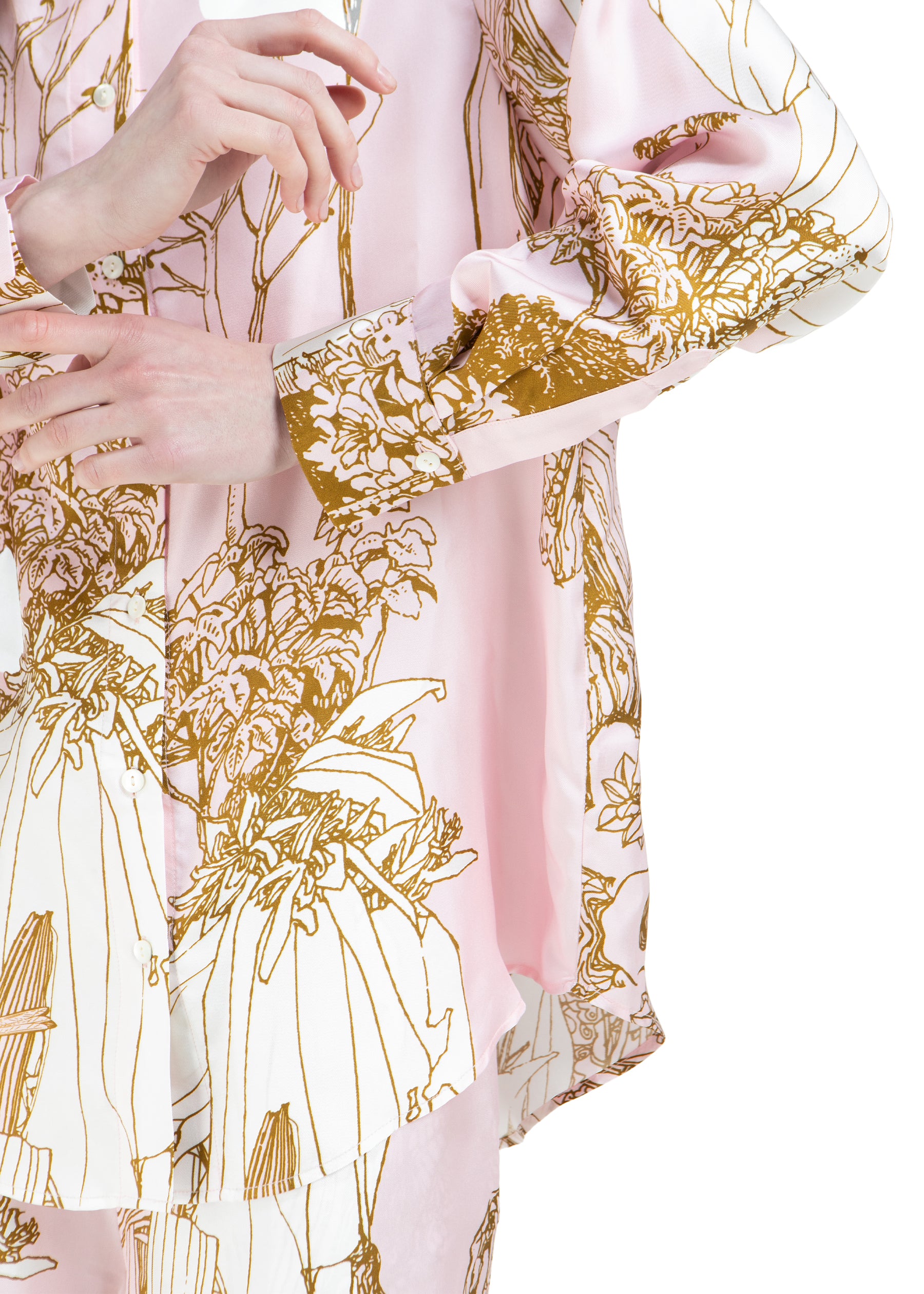 Rinascita Oversized Eco-Silk Shirt