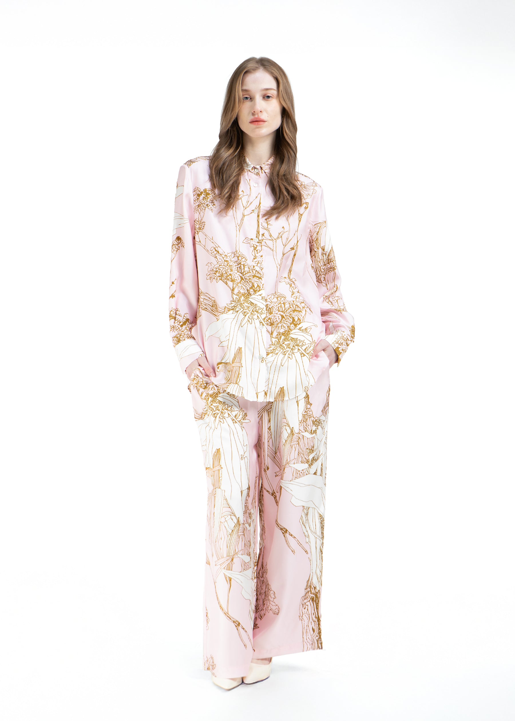 Rinascita Oversized Eco-Silk Shirt