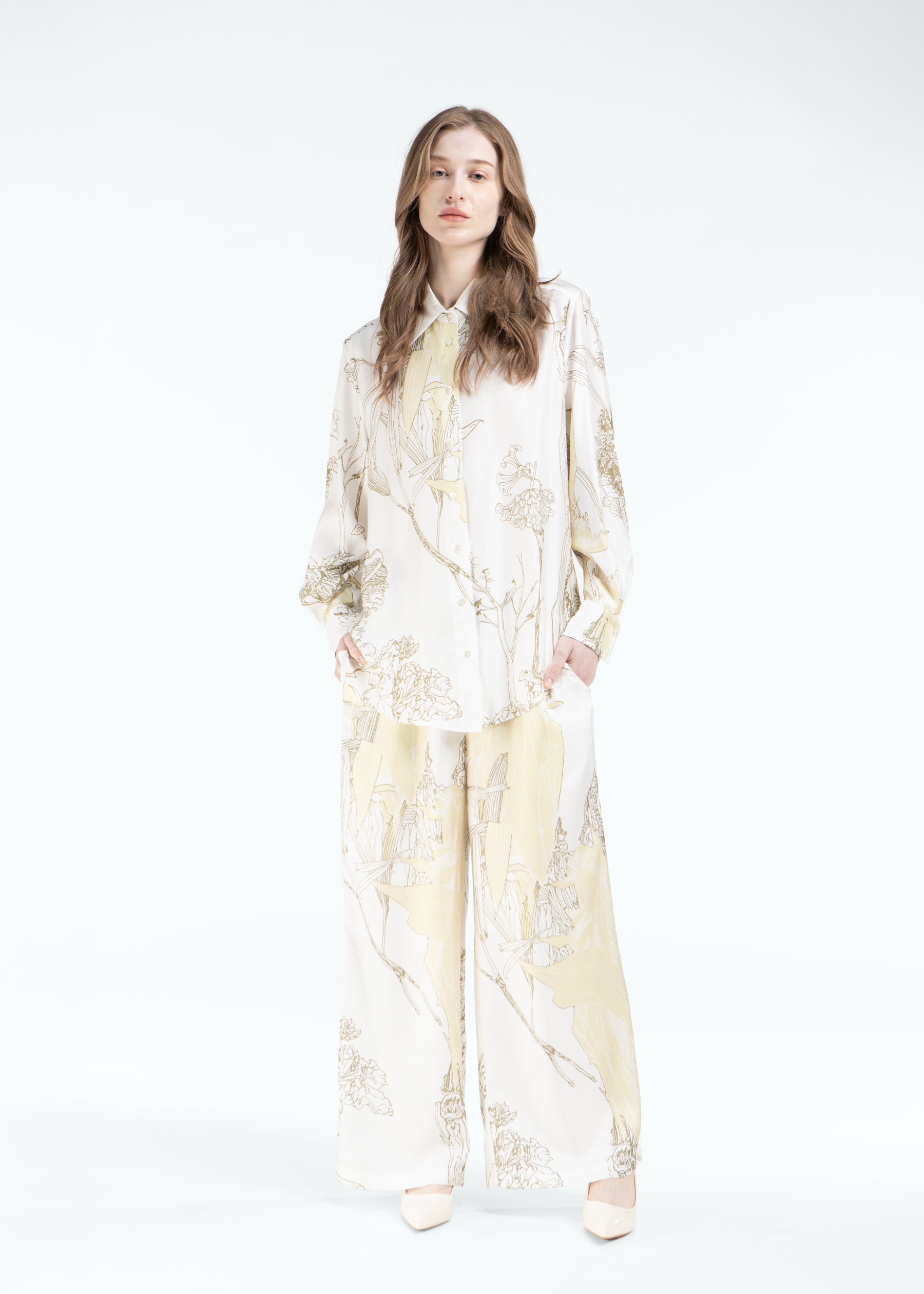 Rinascita Oversized Eco-Silk Shirt