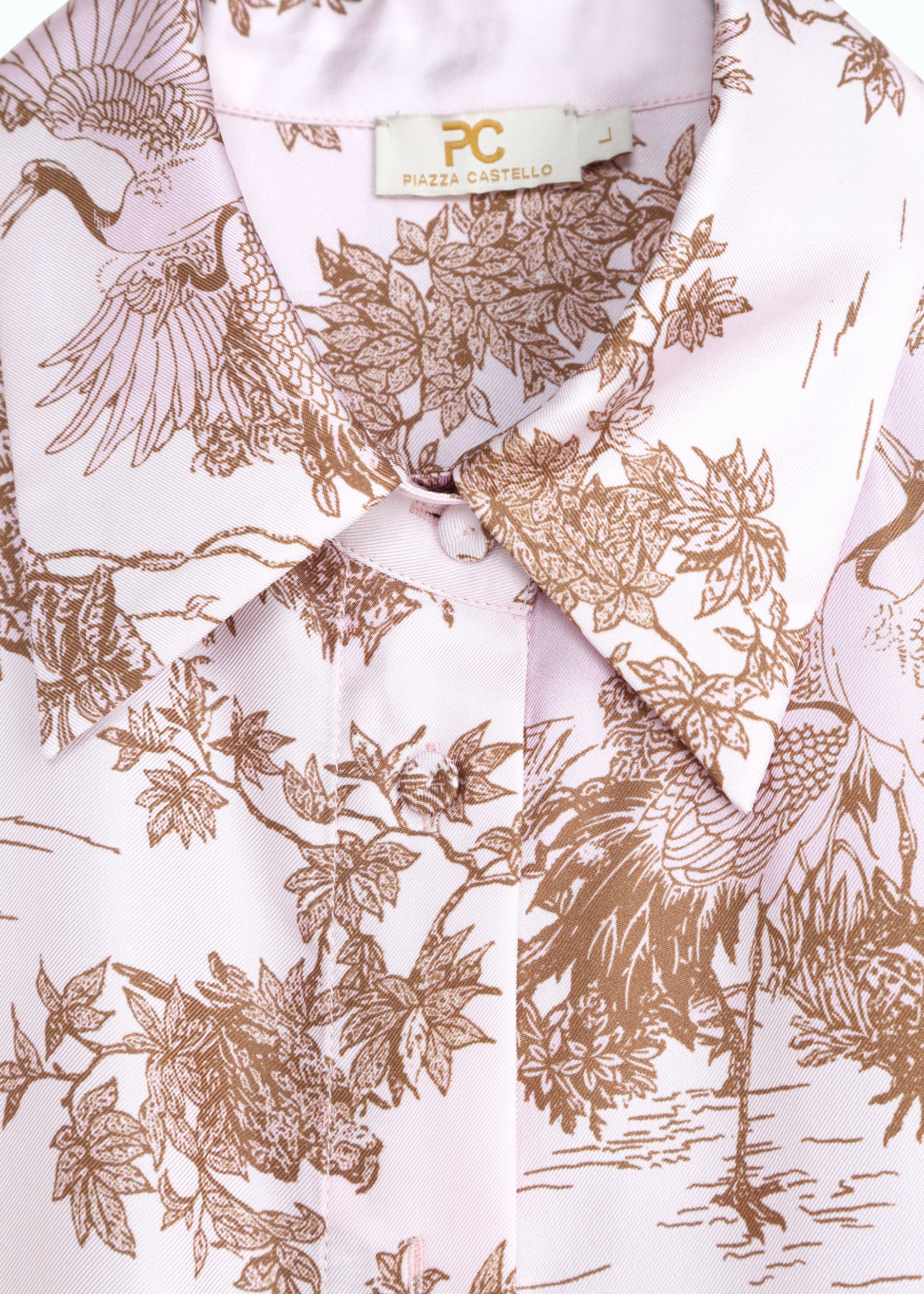 Rinascita Oversized Eco-Silk Shirt