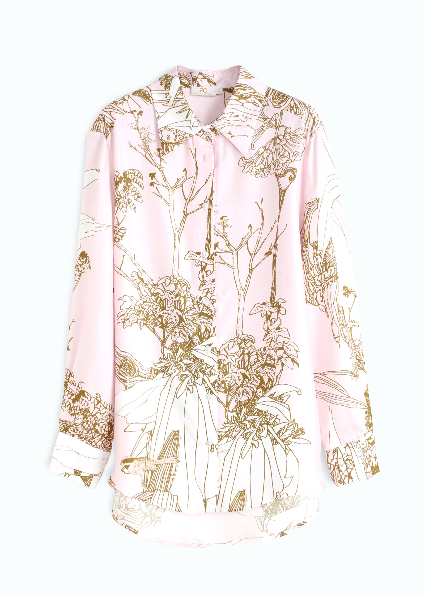 Rinascita Oversized Eco-Silk Shirt