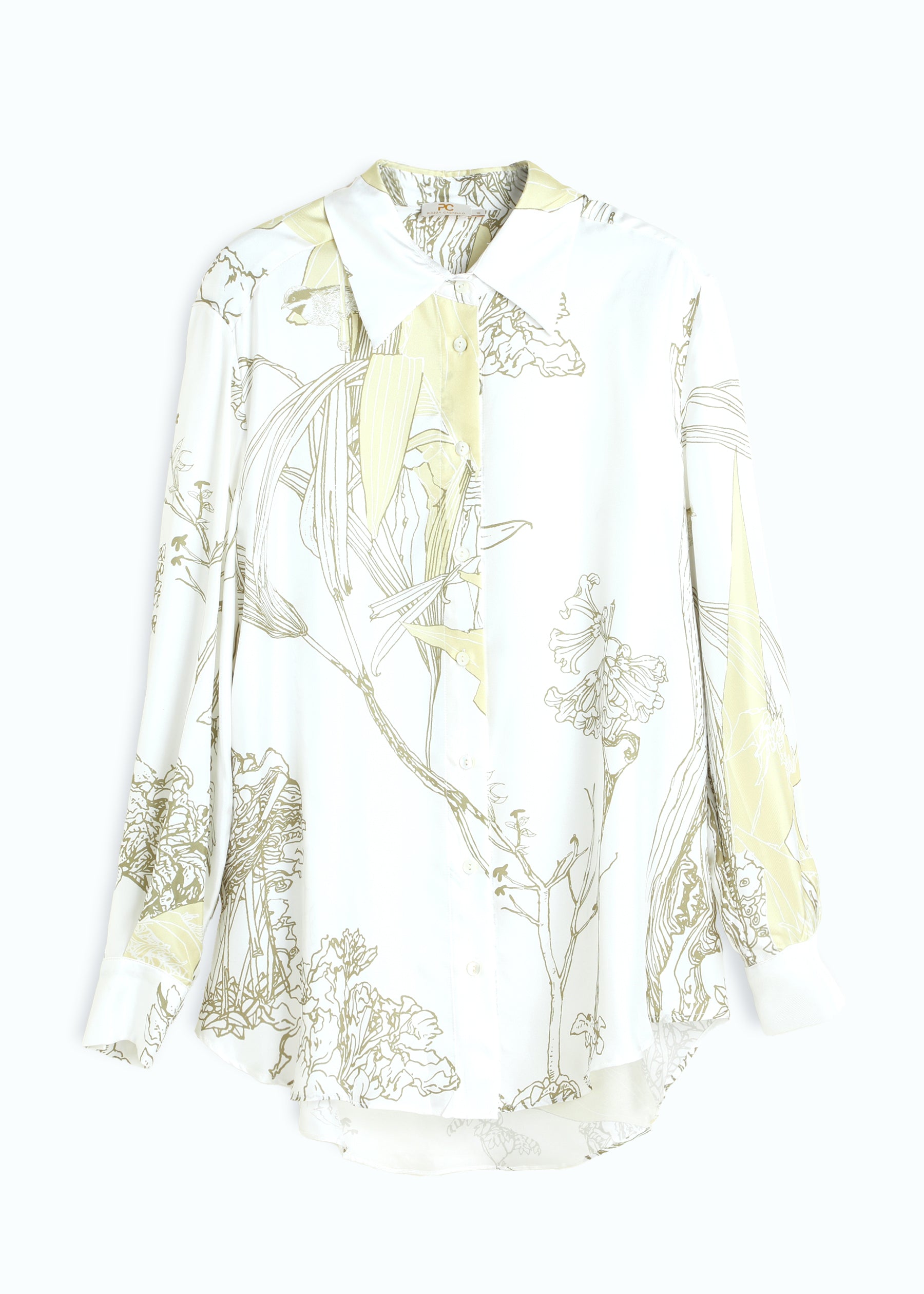 Rinascita Oversized Eco-Silk Shirt