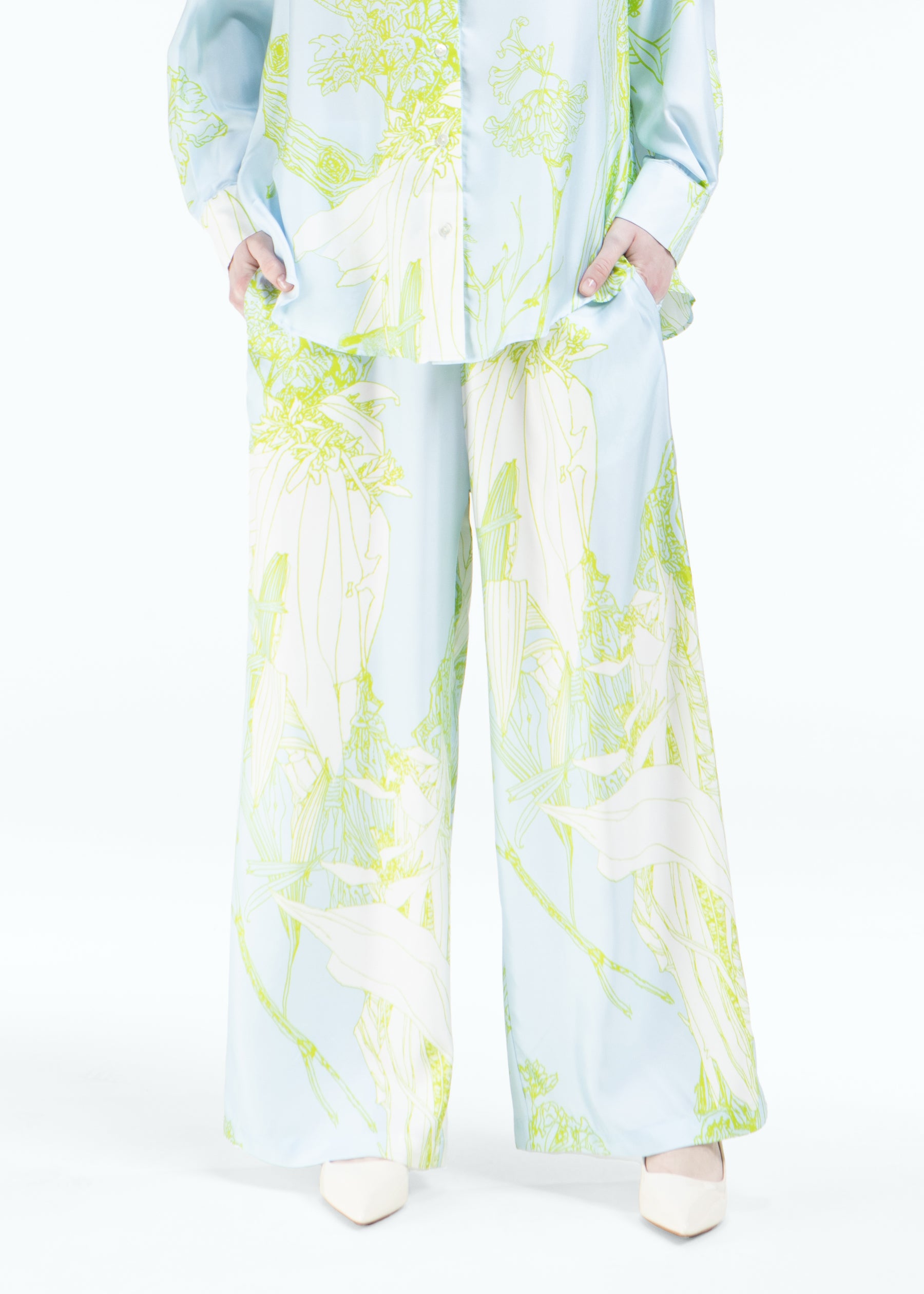 Rinascita Eco-Silk Trousers