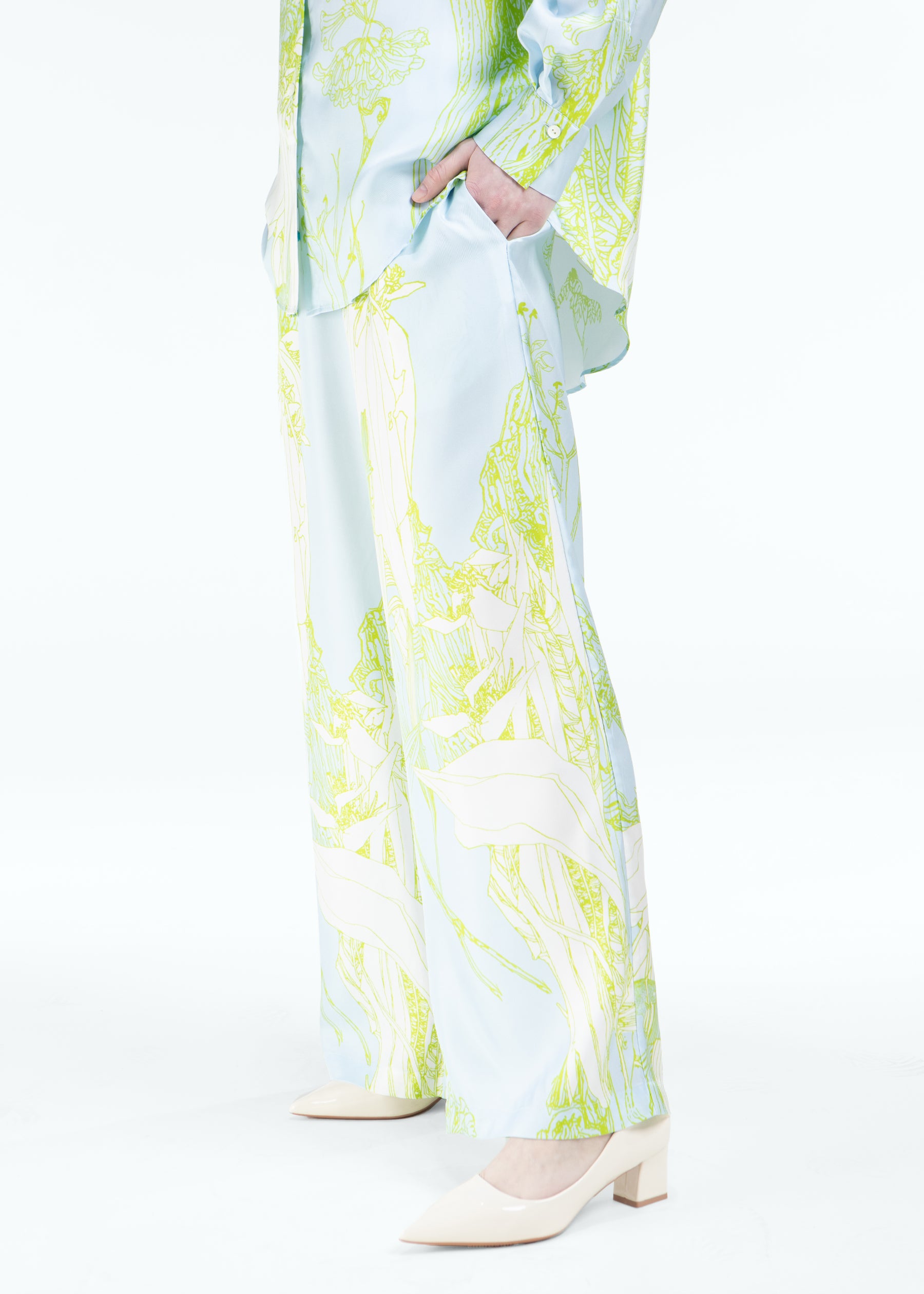 Rinascita Eco-Silk Trousers