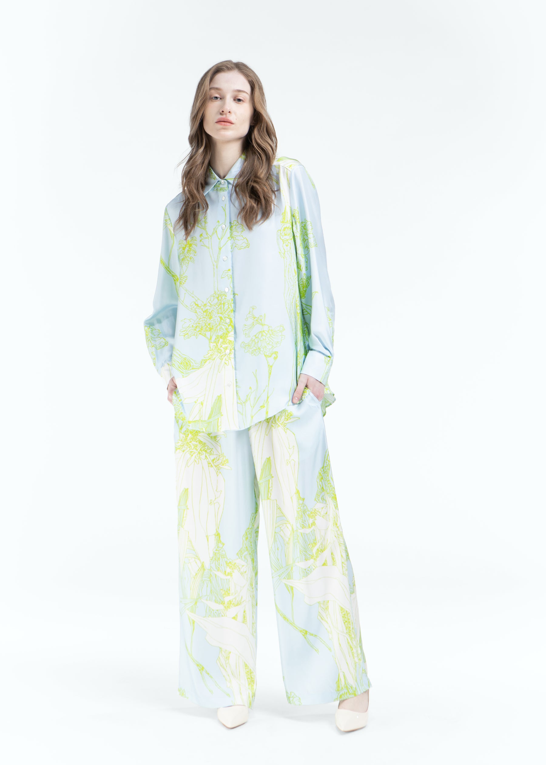 Rinascita Eco-Silk Trousers
