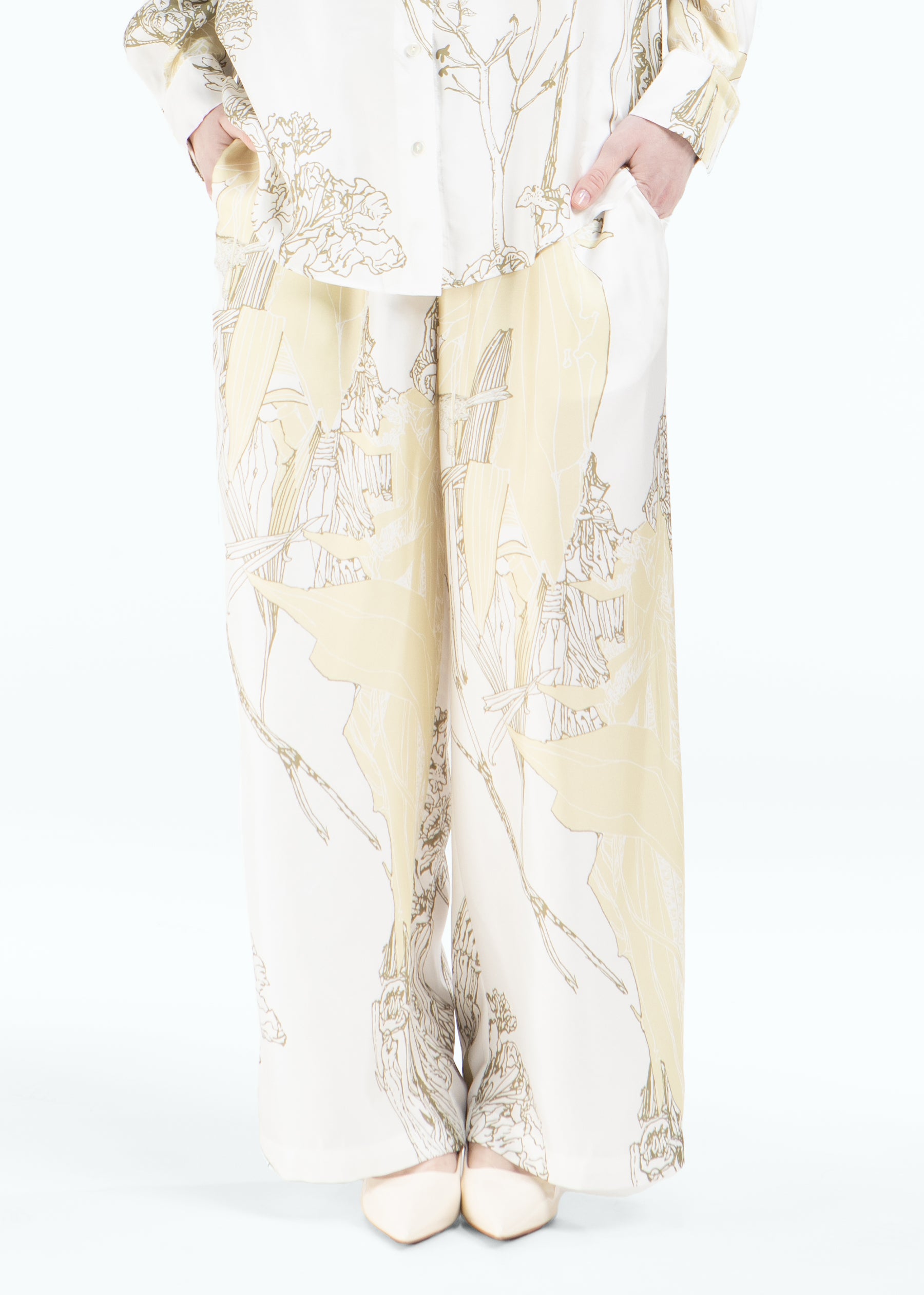 Rinascita Eco-Silk Trousers