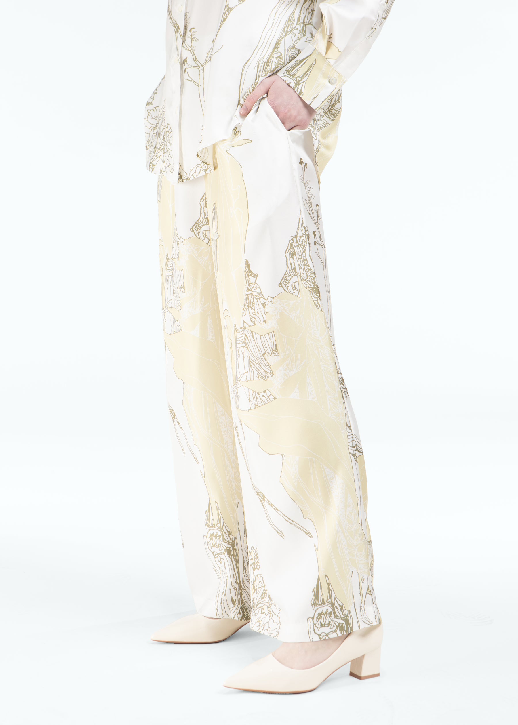 Rinascita Eco-Silk Trousers