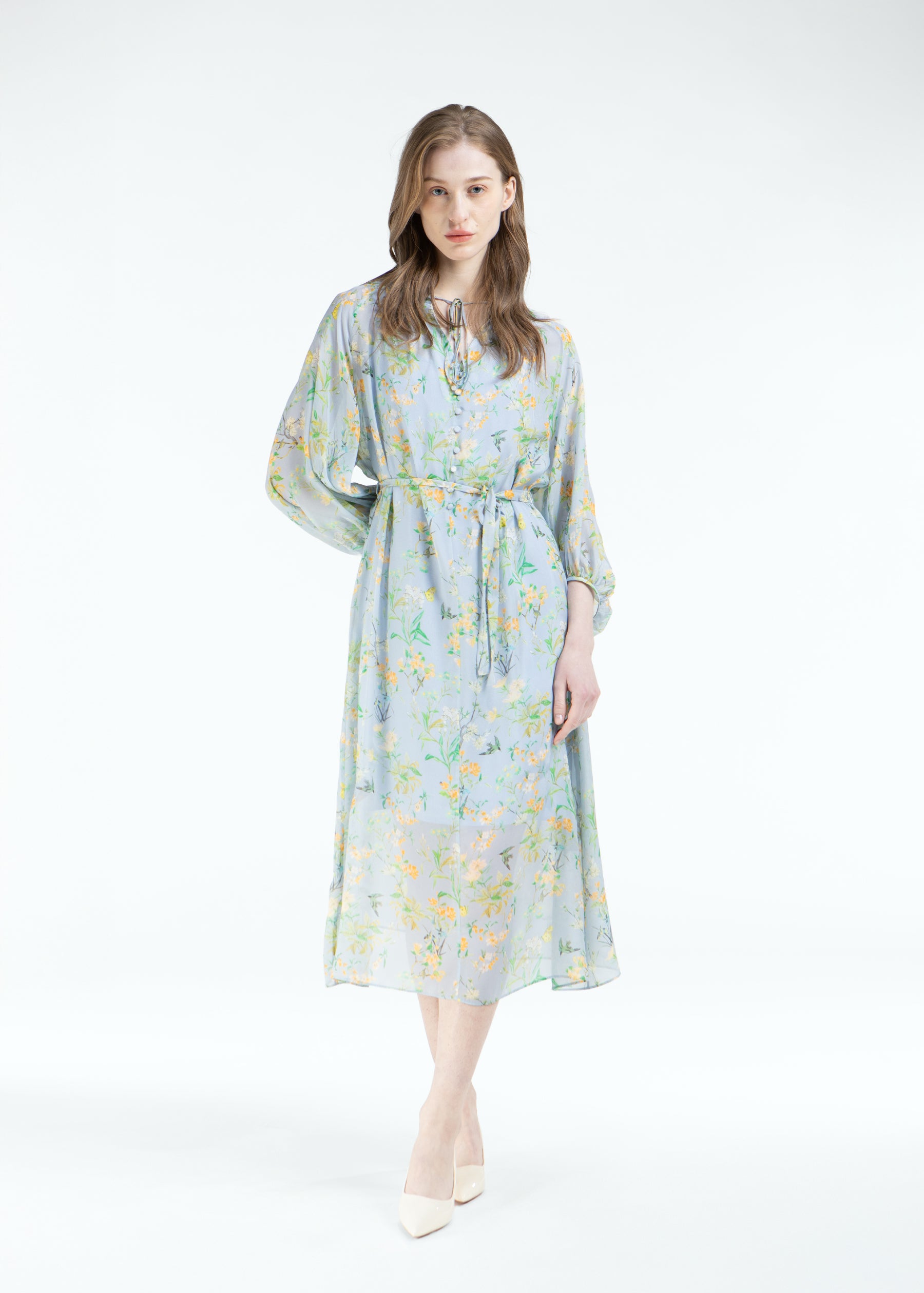 Elysia Silk Dress