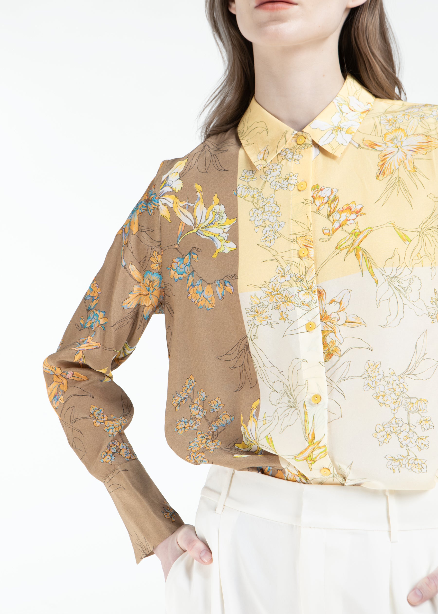 Solenne Silk Shirt