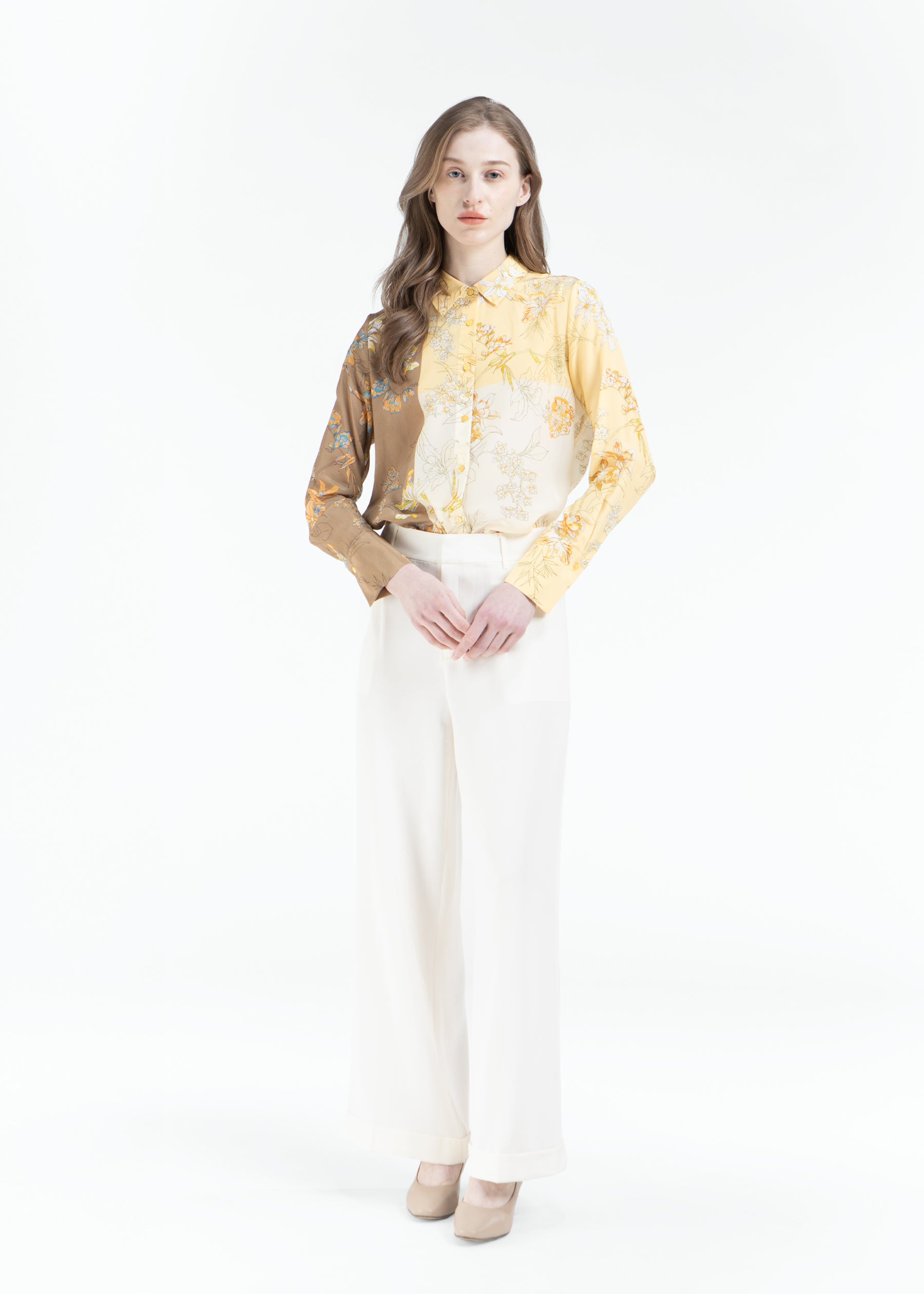 Solenne Silk Shirt