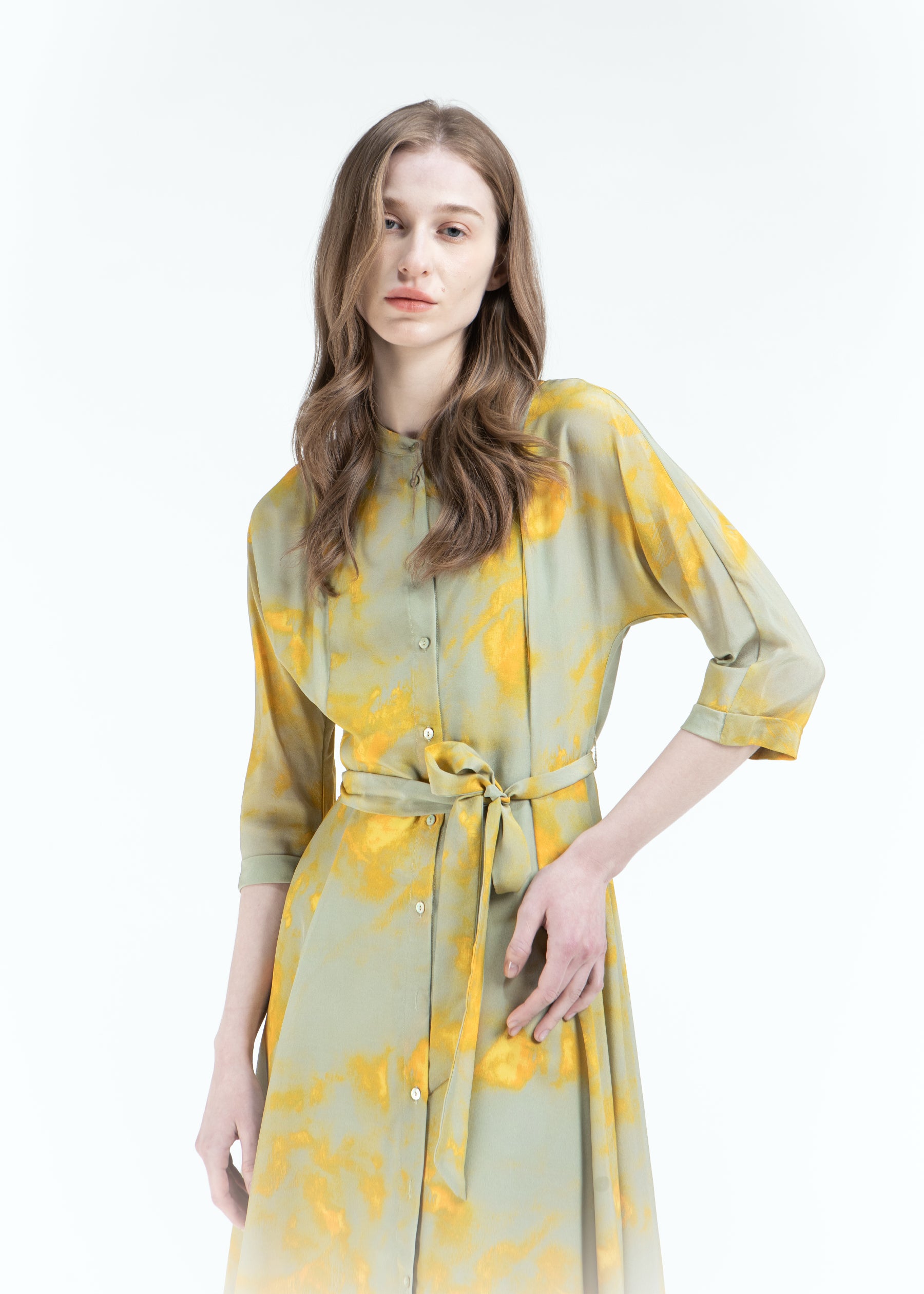 Auriel Silk Dress