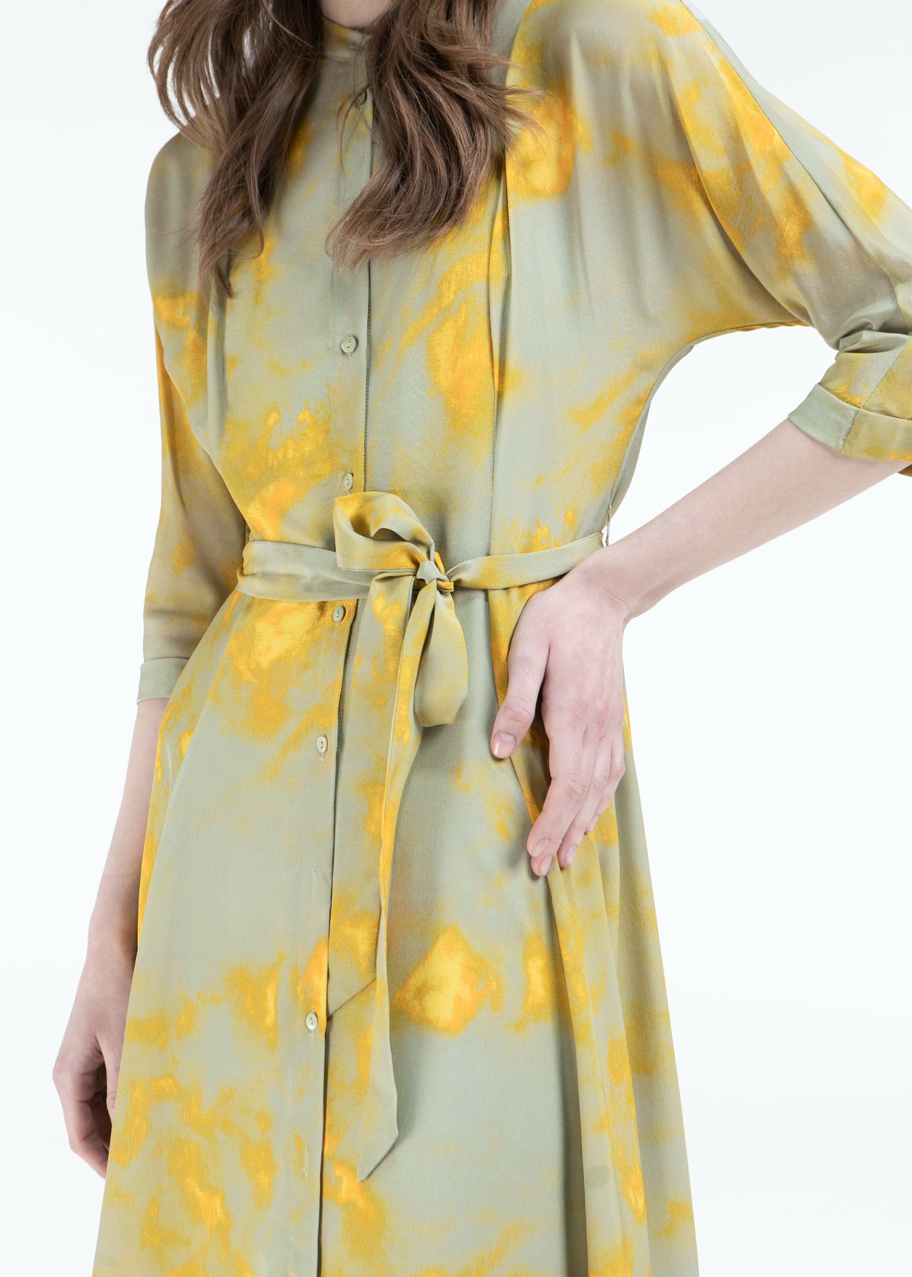 Auriel Silk Dress