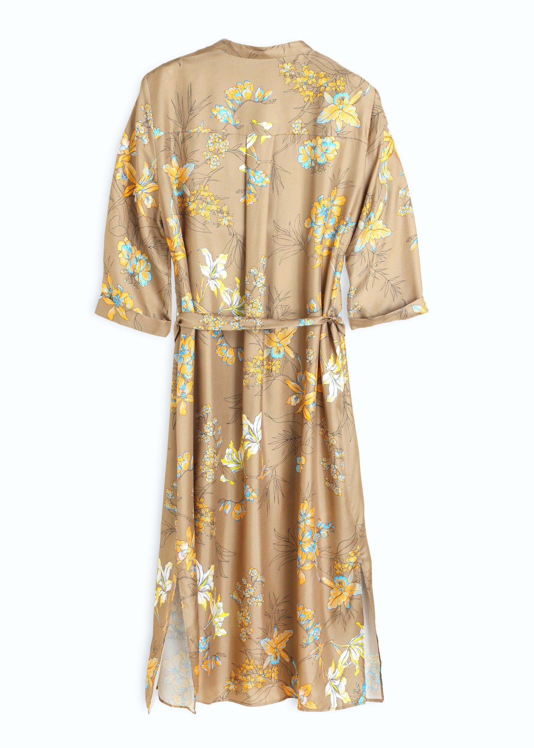 Foliata Silk Dress