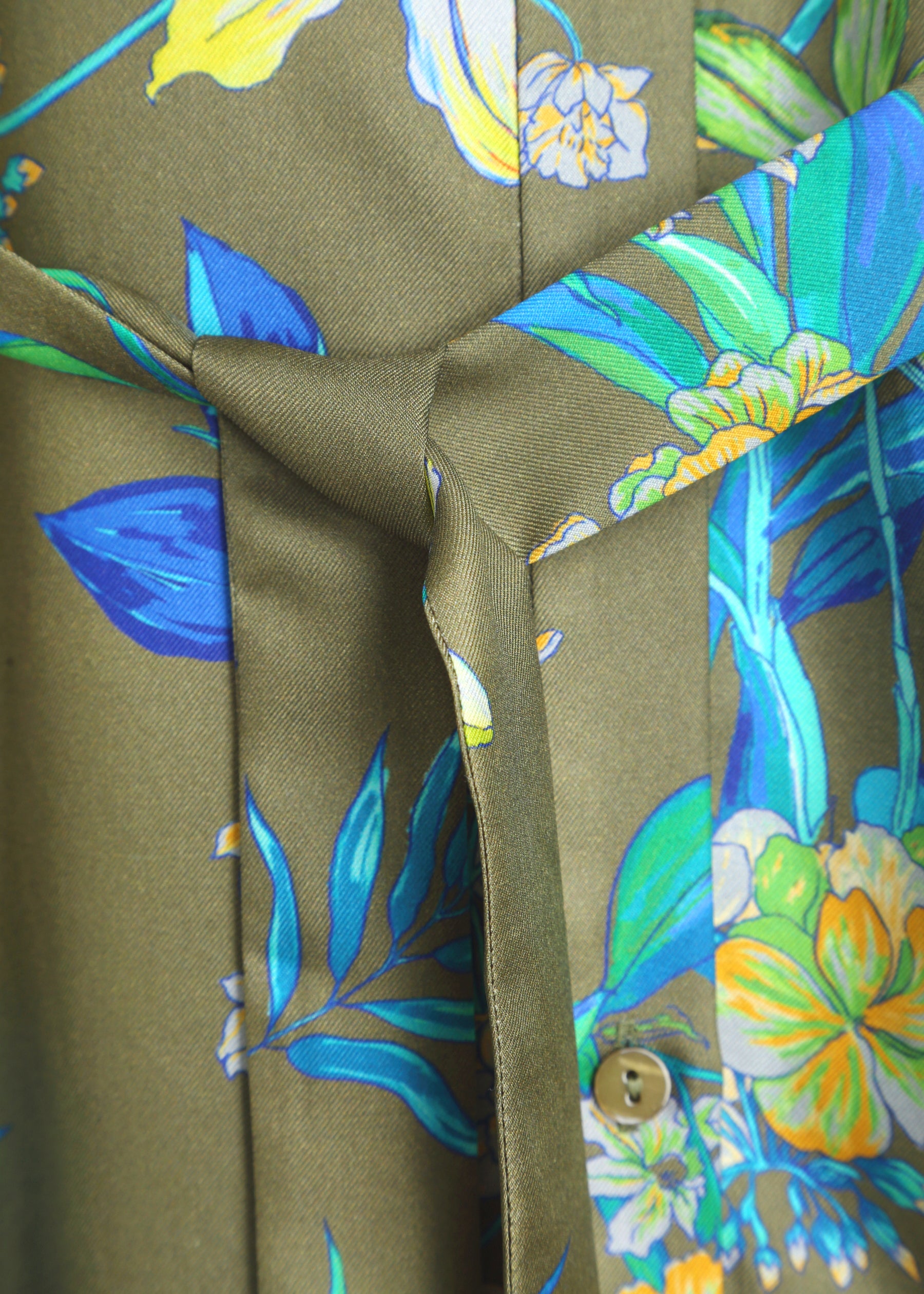 Foliata Silk Dress