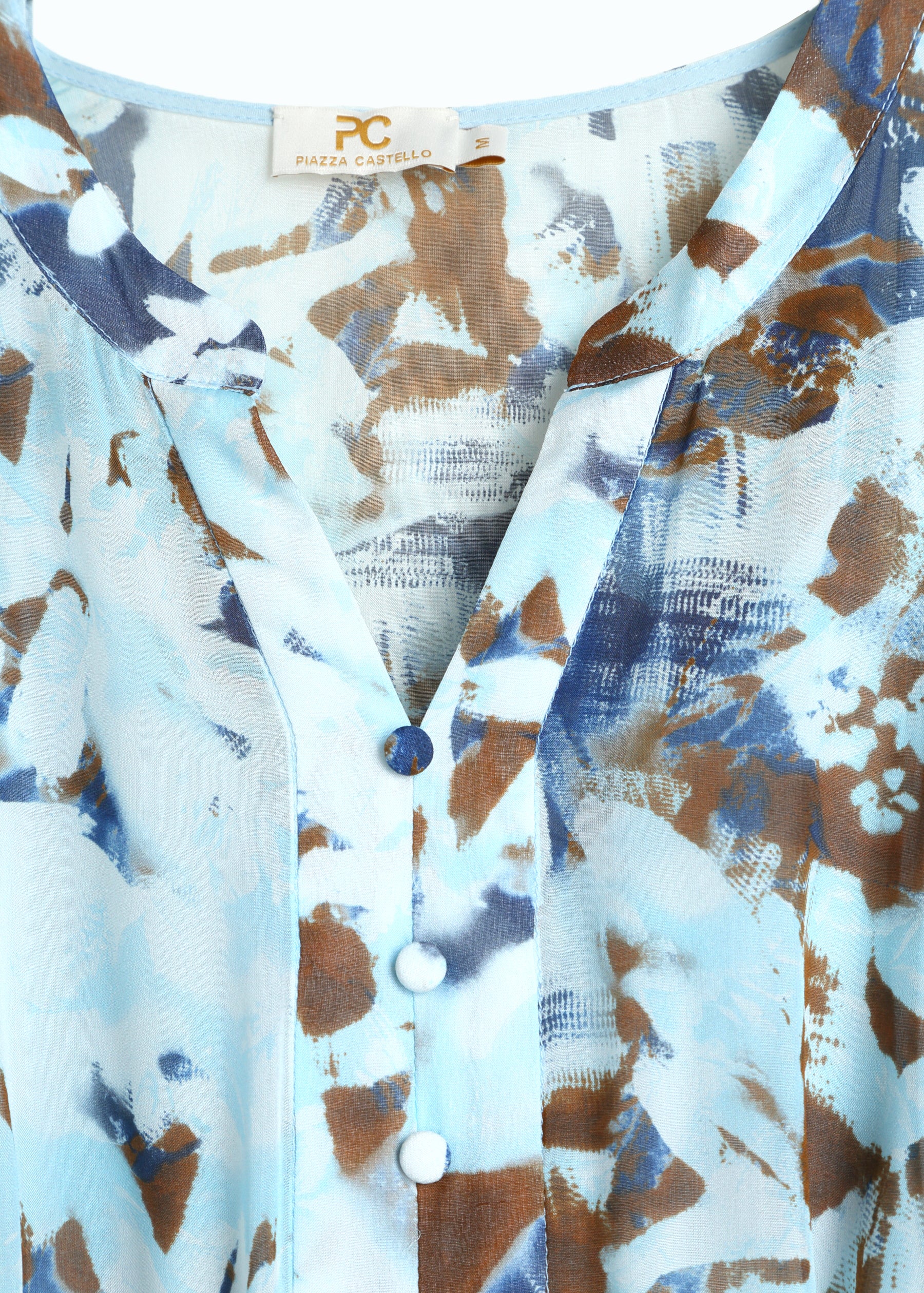 Eolia V-Neck Silk Dress