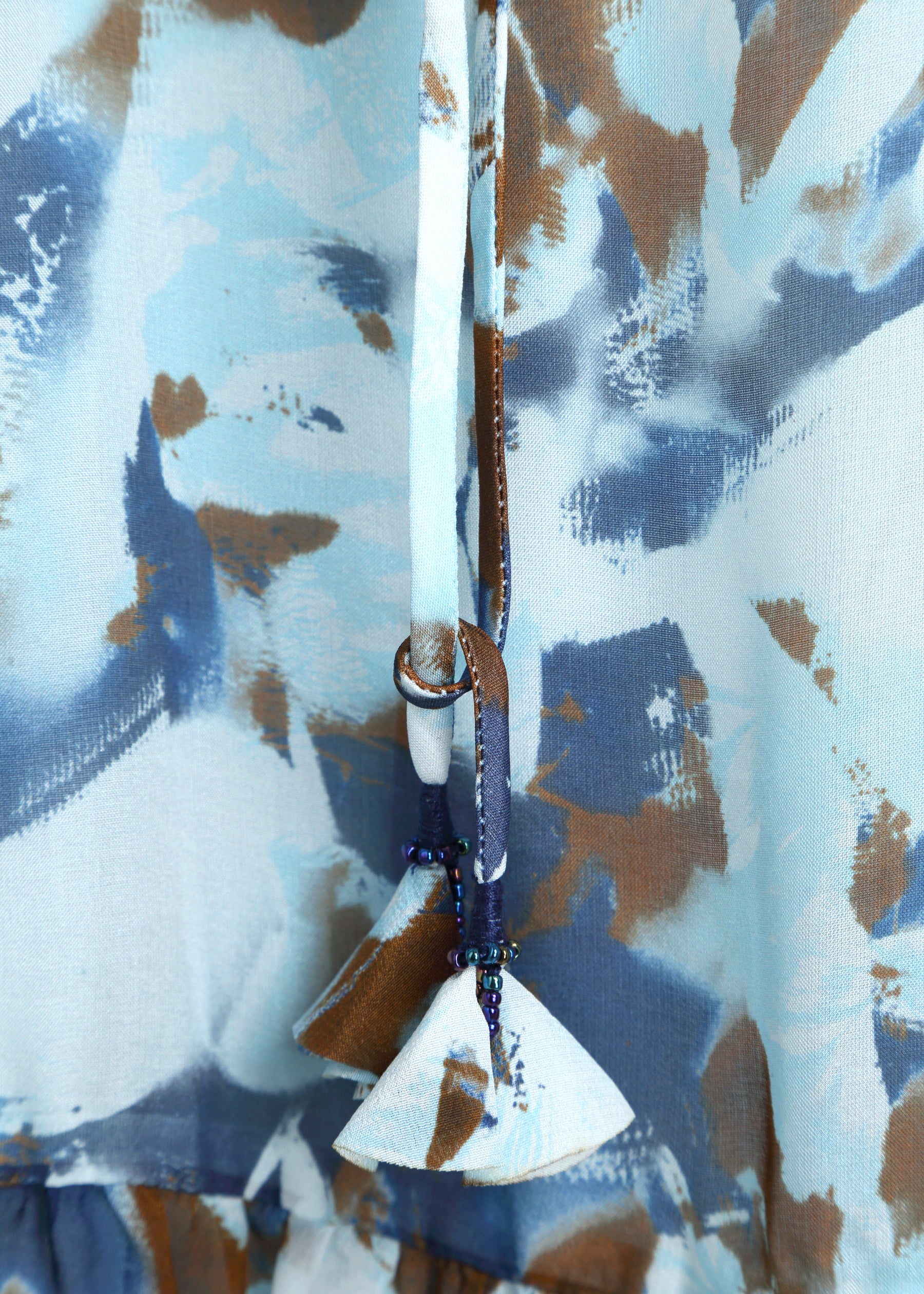 Eolia V-Neck Silk Dress
