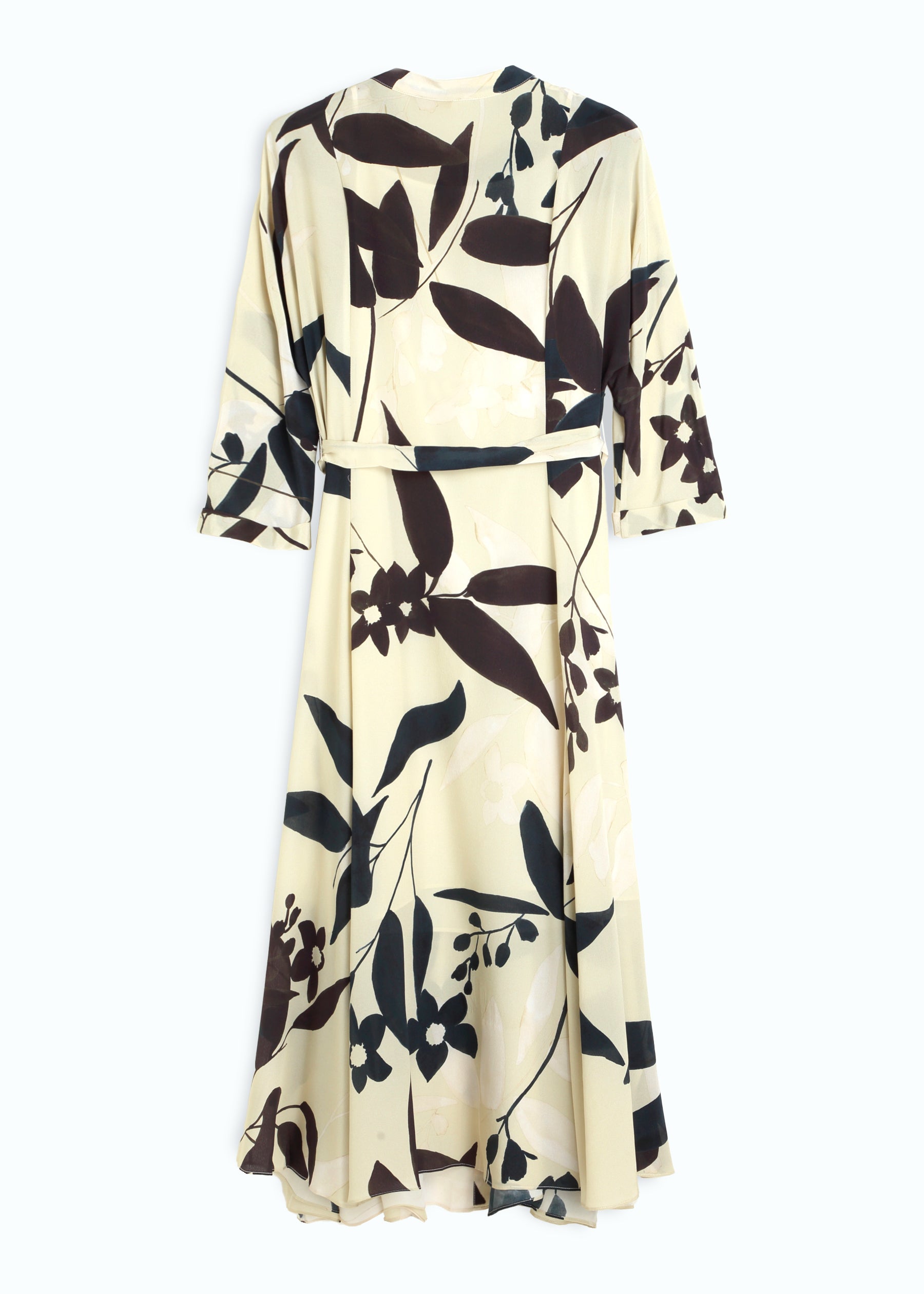 Frondosa Silk Dress