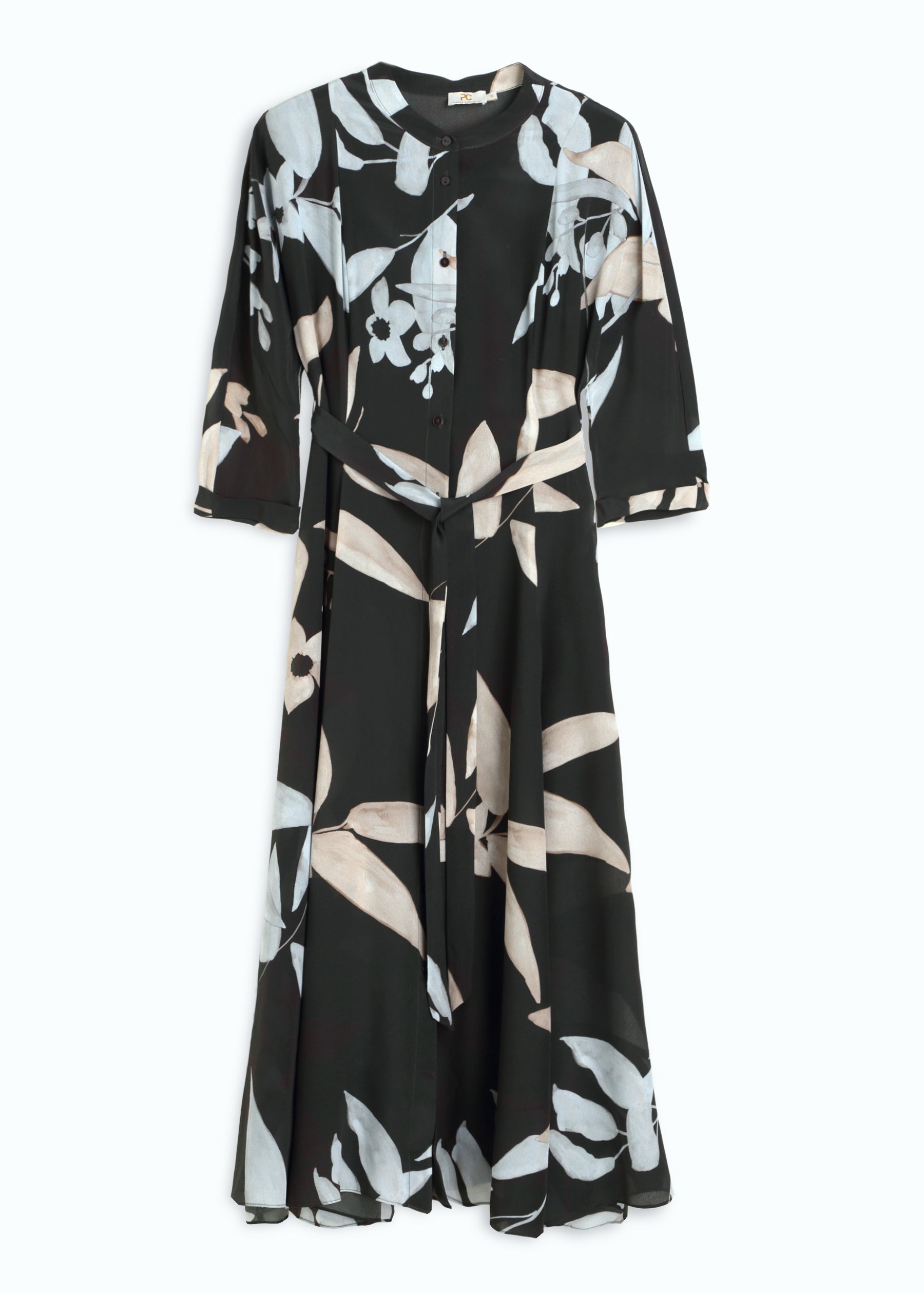Frondosa Silk Dress